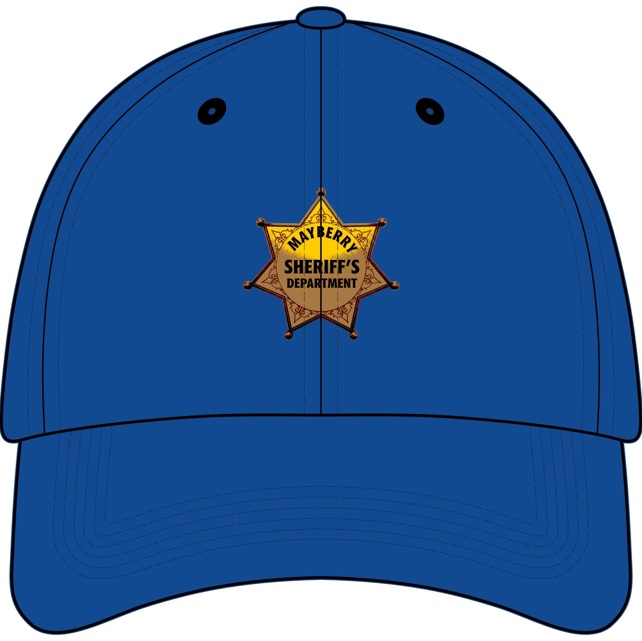 Youth Sheriff Badge Embroidered Baseball Cap