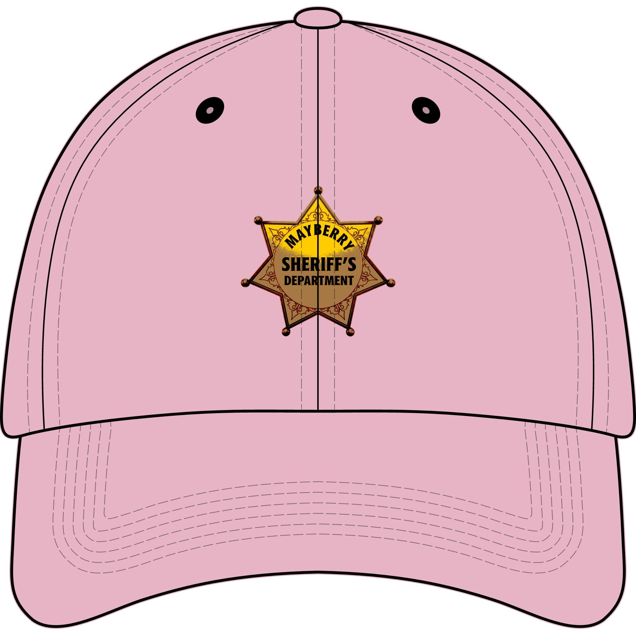 Youth Sheriff Badge Embroidered Baseball Cap