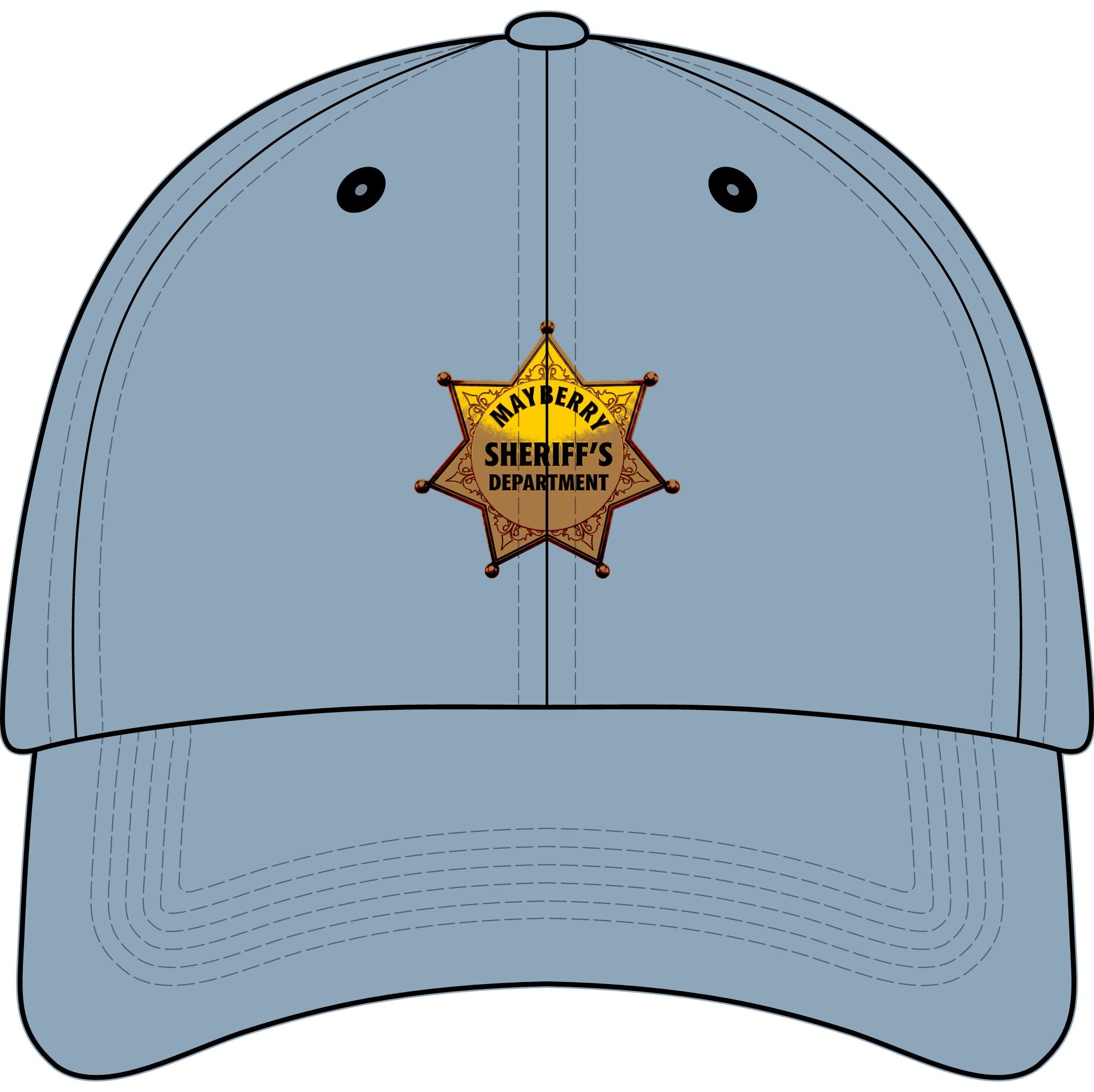 Youth Sheriff Badge Embroidered Baseball Cap