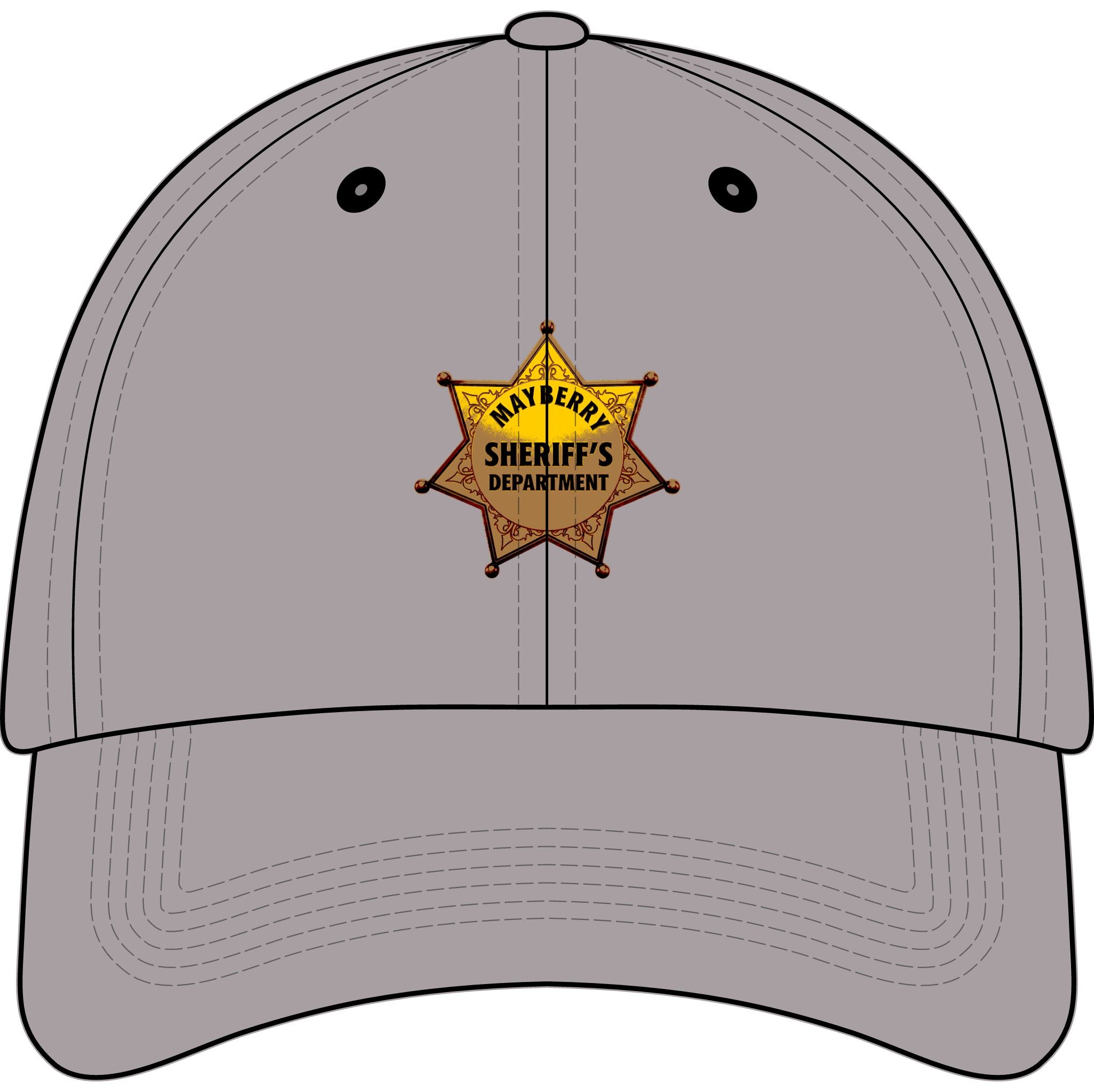Youth Sheriff Badge Embroidered Baseball Cap
