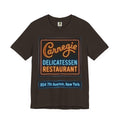 Vintage Carnegie Deli Restaurant Tee — Retro Neon Sign