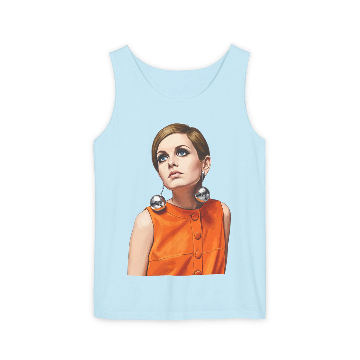 Face of the Sixties — Retro Fashion Graphic Tank