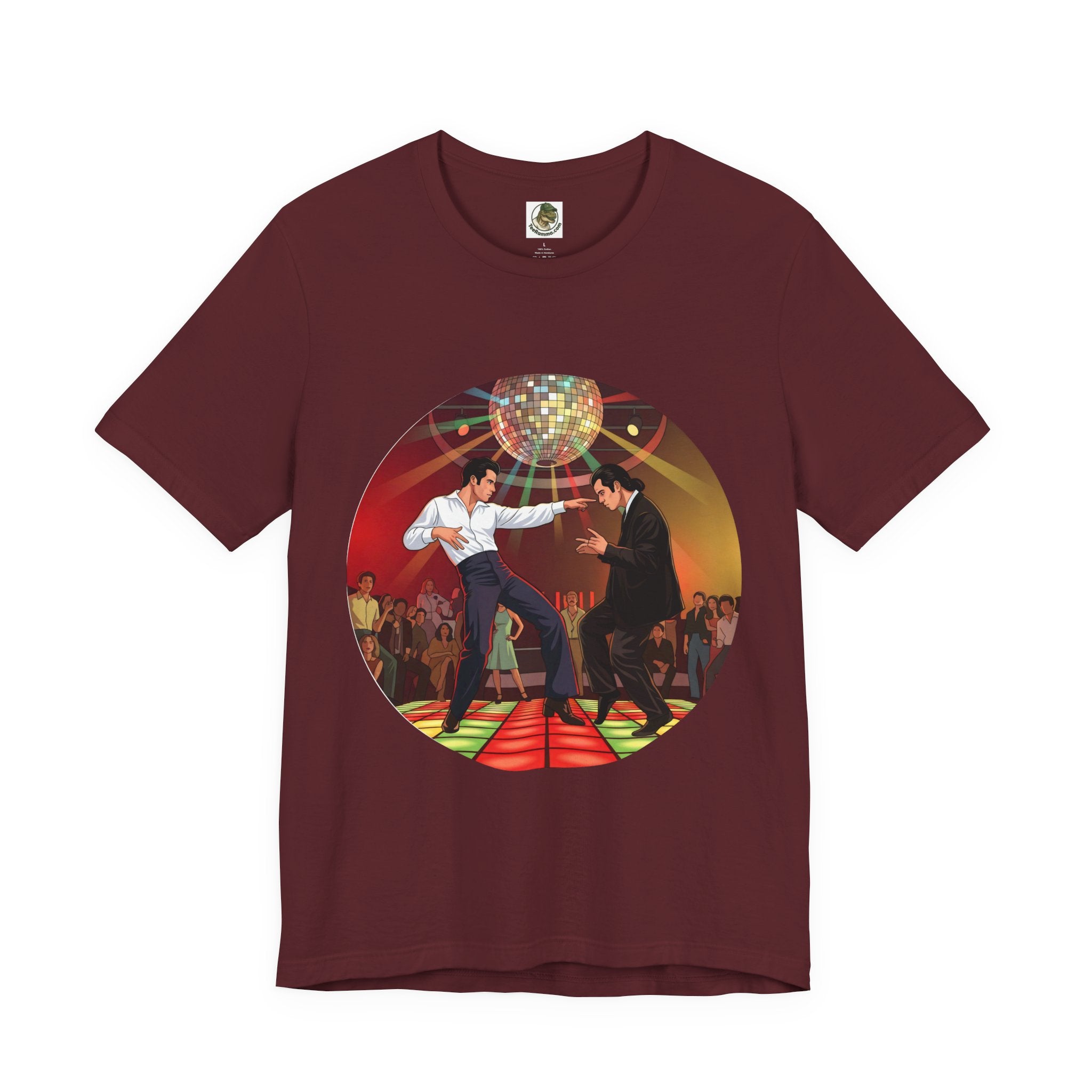 Unisex 'Dancing Together' Cotton T-Shirt