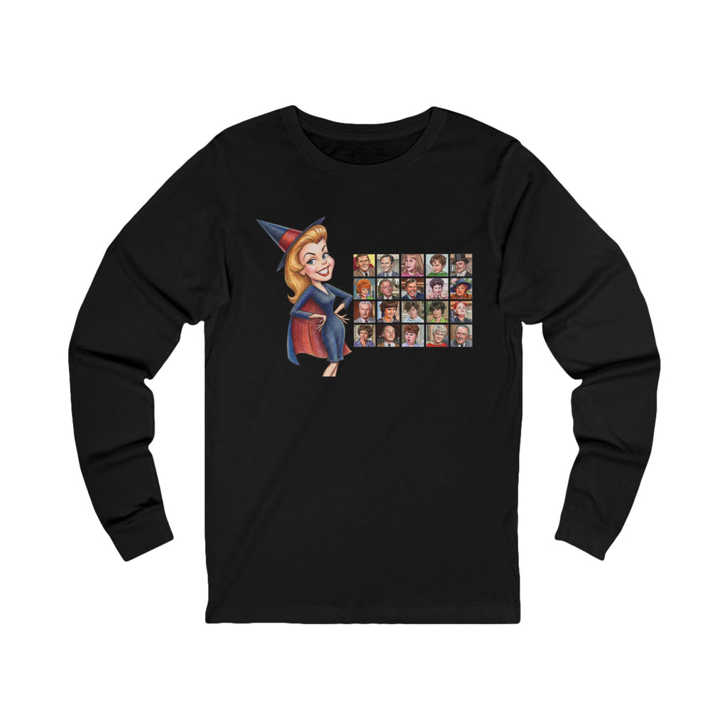 Unisex "Witch Family" Collage Long Sleeve Tee