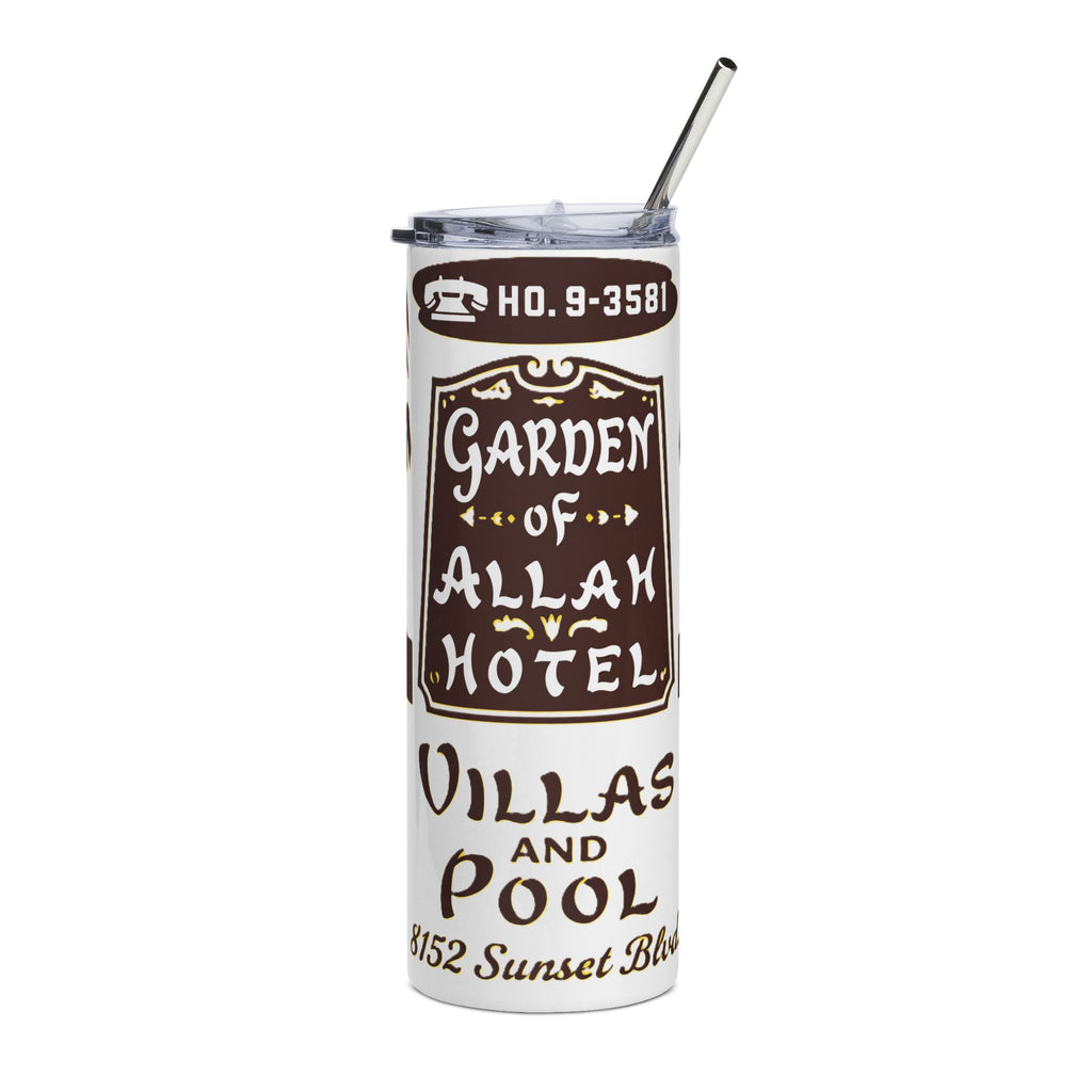 Vintage Garden of Allah Hotel 20oz Stainless Steel Tumbler