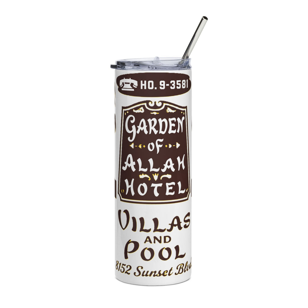 Vintage Garden of Allah Hotel 20oz Stainless Steel Tumbler