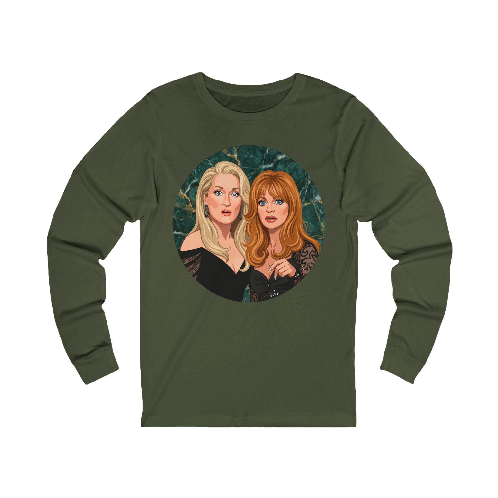 Unisex Frenemies Long Sleeve Cotton T-Shirt