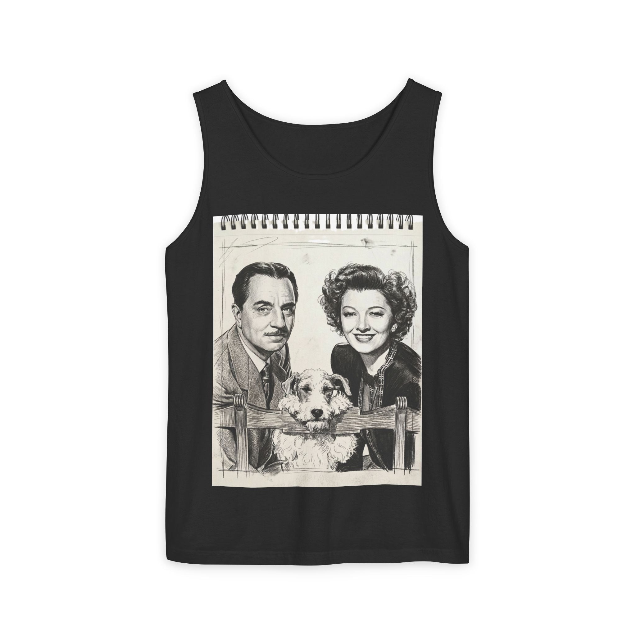 Nick & Nora & Asta Too Sketchbook Tank
