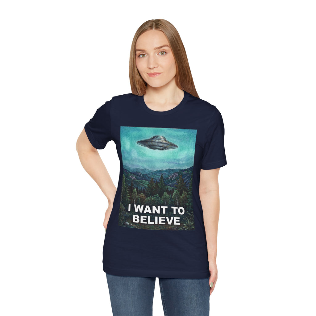 I Want to Believe UFO Tee