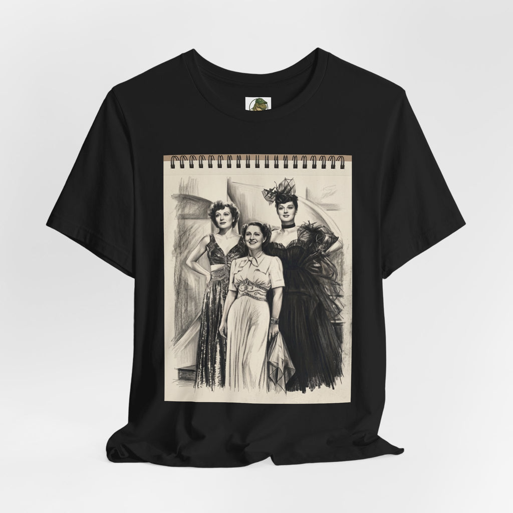 Society Women Sketchbook Tee