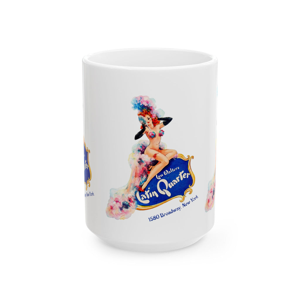 Vintage Latin Quarter Ceramic Mug (15oz)