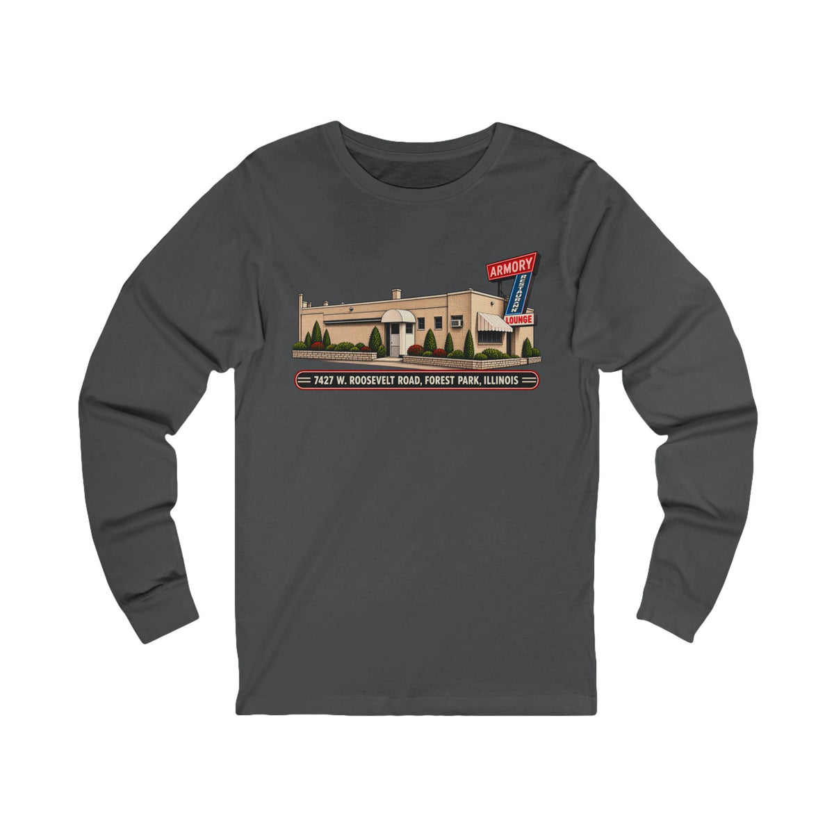 Armory Lounge Retro Long Sleeve Tee