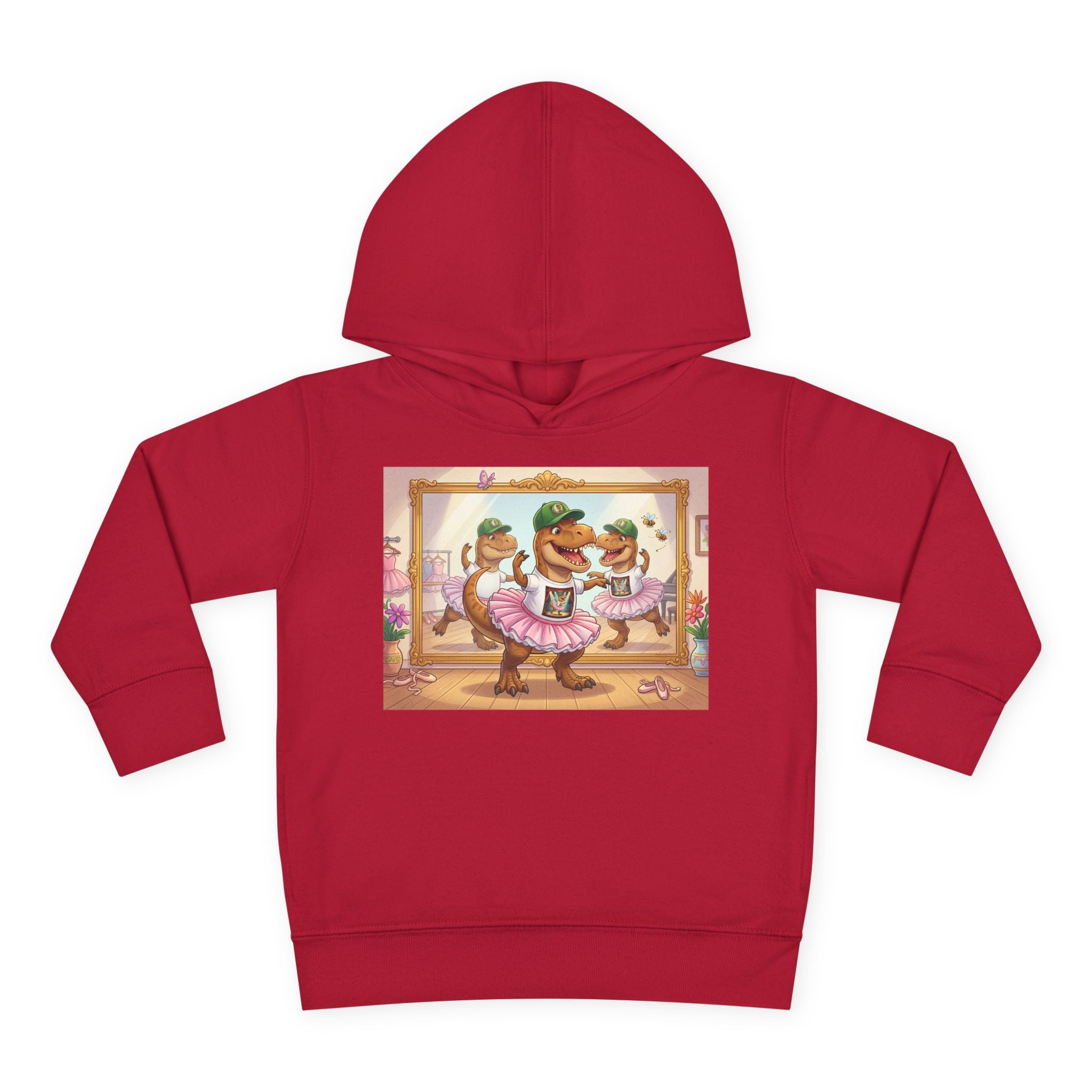 Ernest T. Rex Ballerina Toddler Hoodie