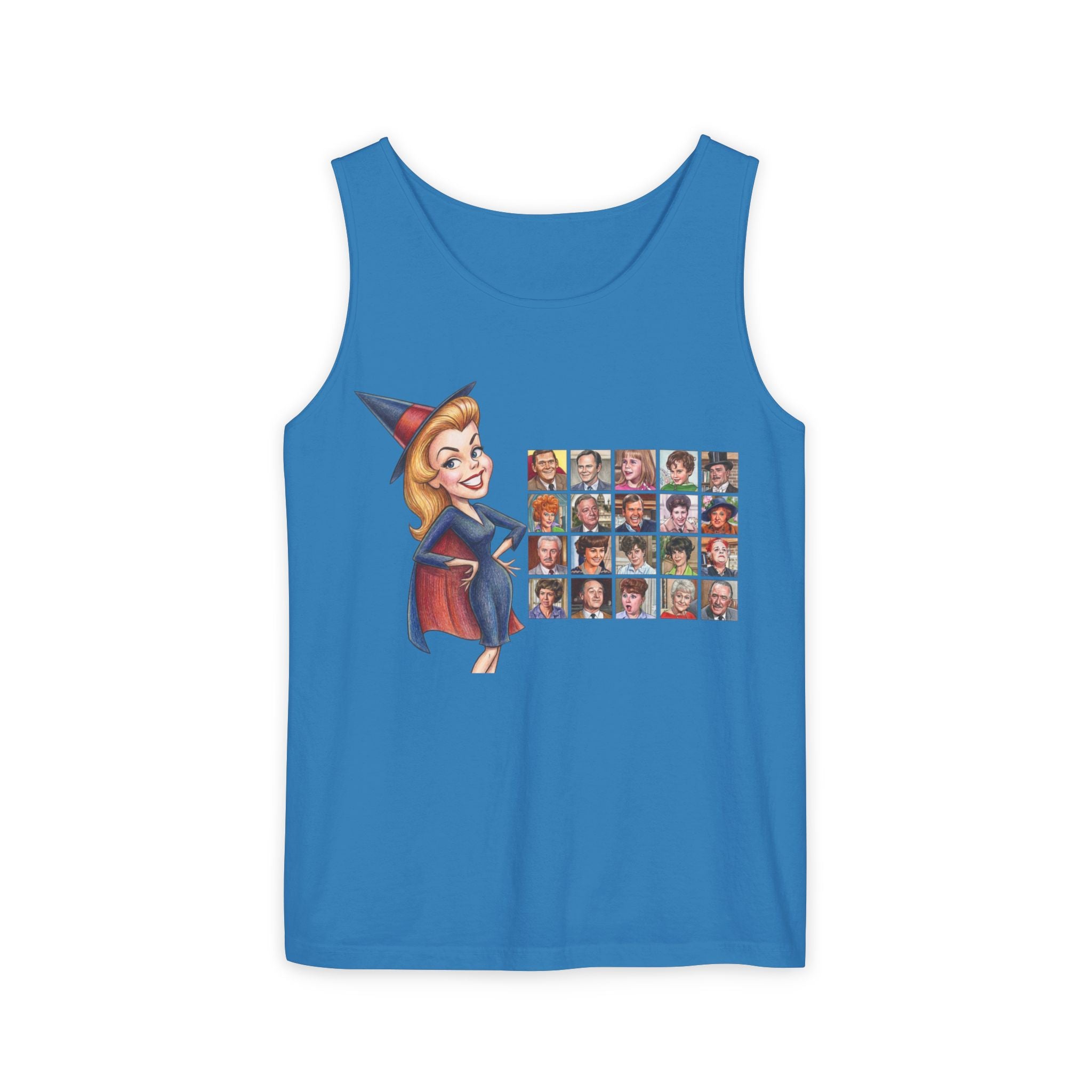 Unisex 'Witch Family' Collage Tank Top