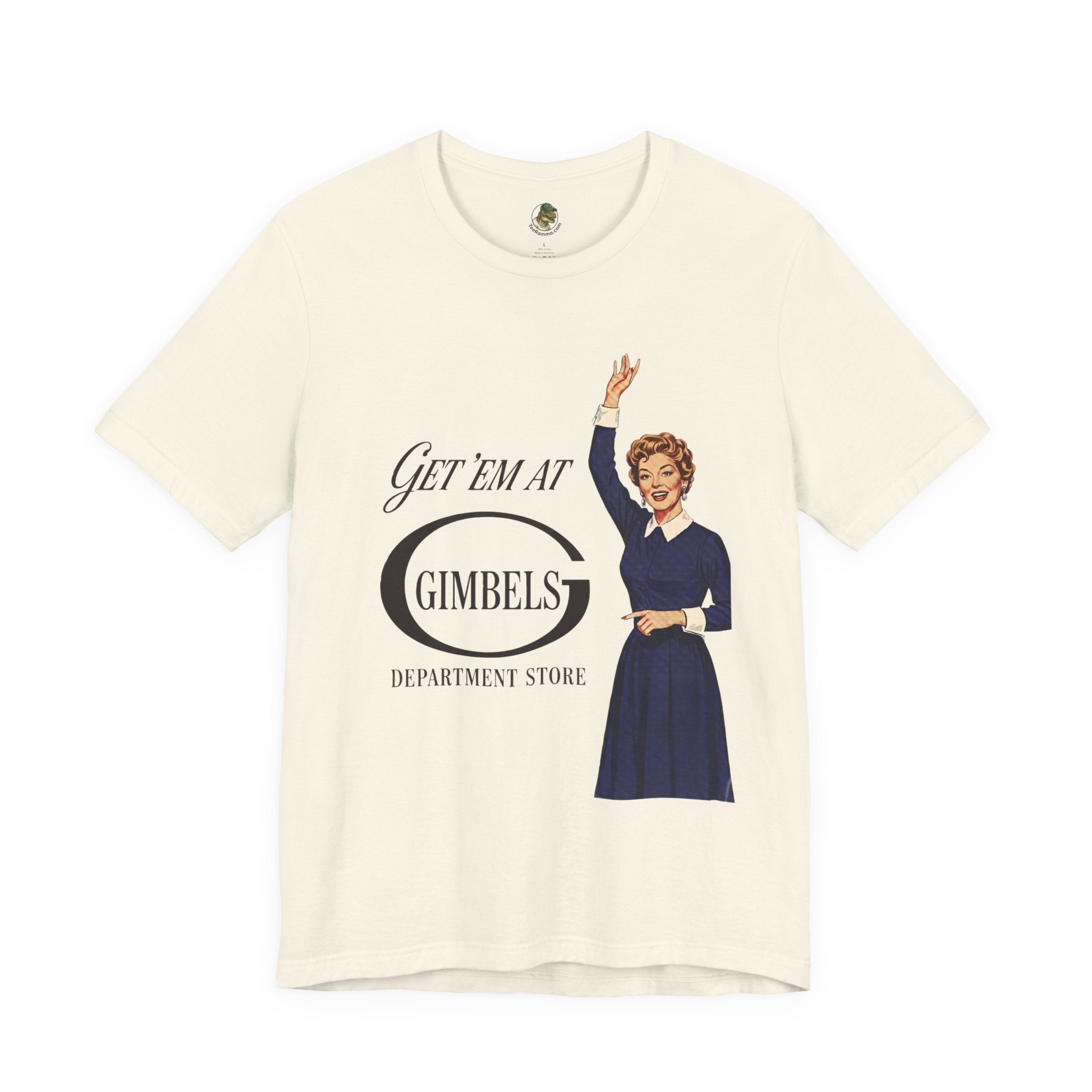 Unisex Vintage 'Get 'Em at Gimbels' T-Shirt