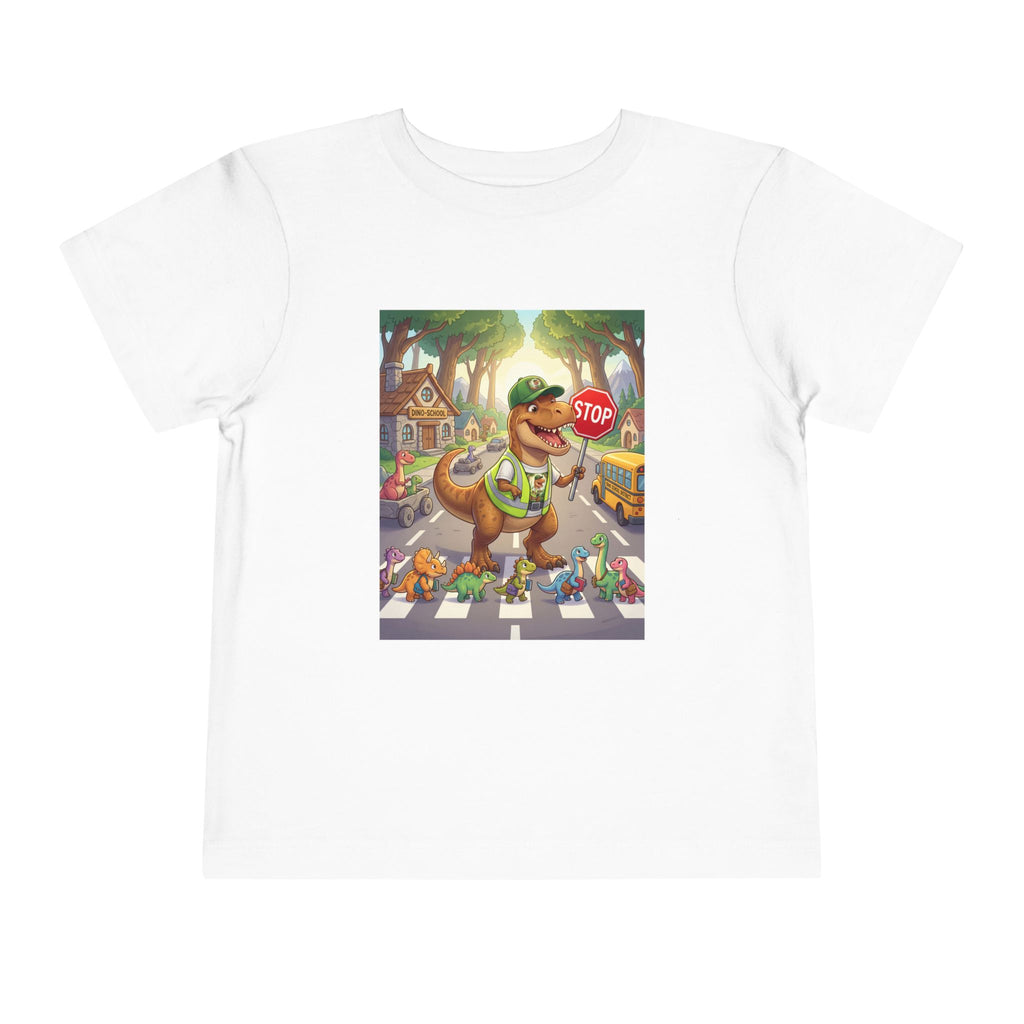 Ernest T-Rex Crossing Guard Toddler Tee