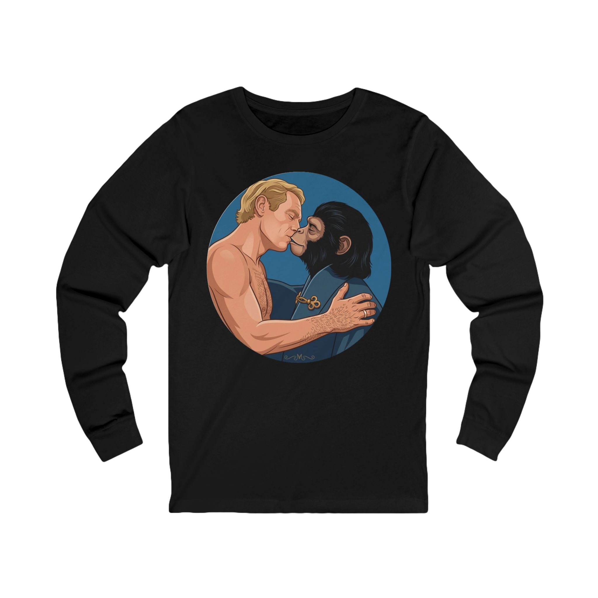 Unisex 'Not That Different' Cotton Long Sleeve Tee