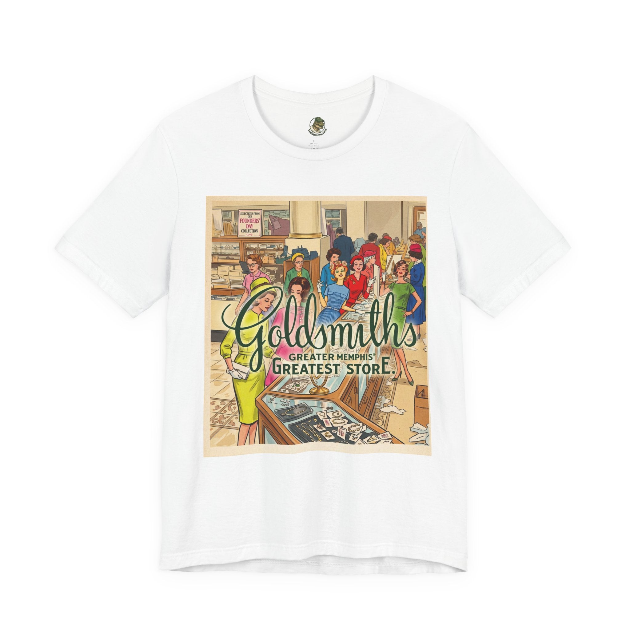 Unisex 'Goldsmiths Department Store' Vintage Advertisement T‑Shirt