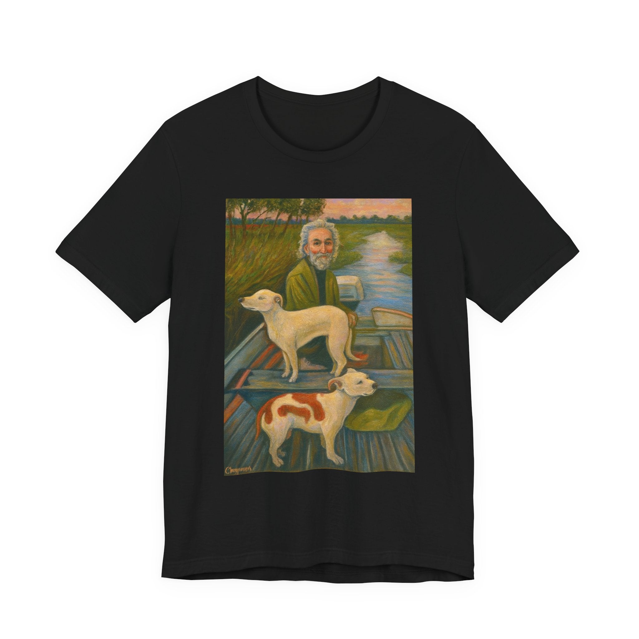 Fishing Trip with Dogs Tee