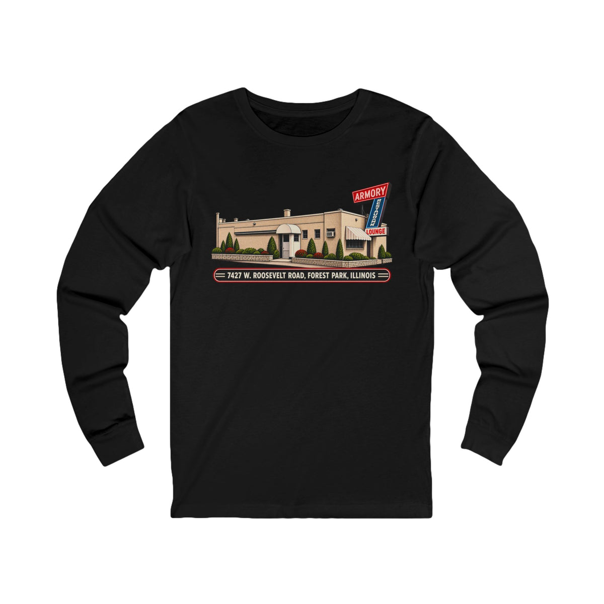 Armory Lounge Retro Long Sleeve Tee