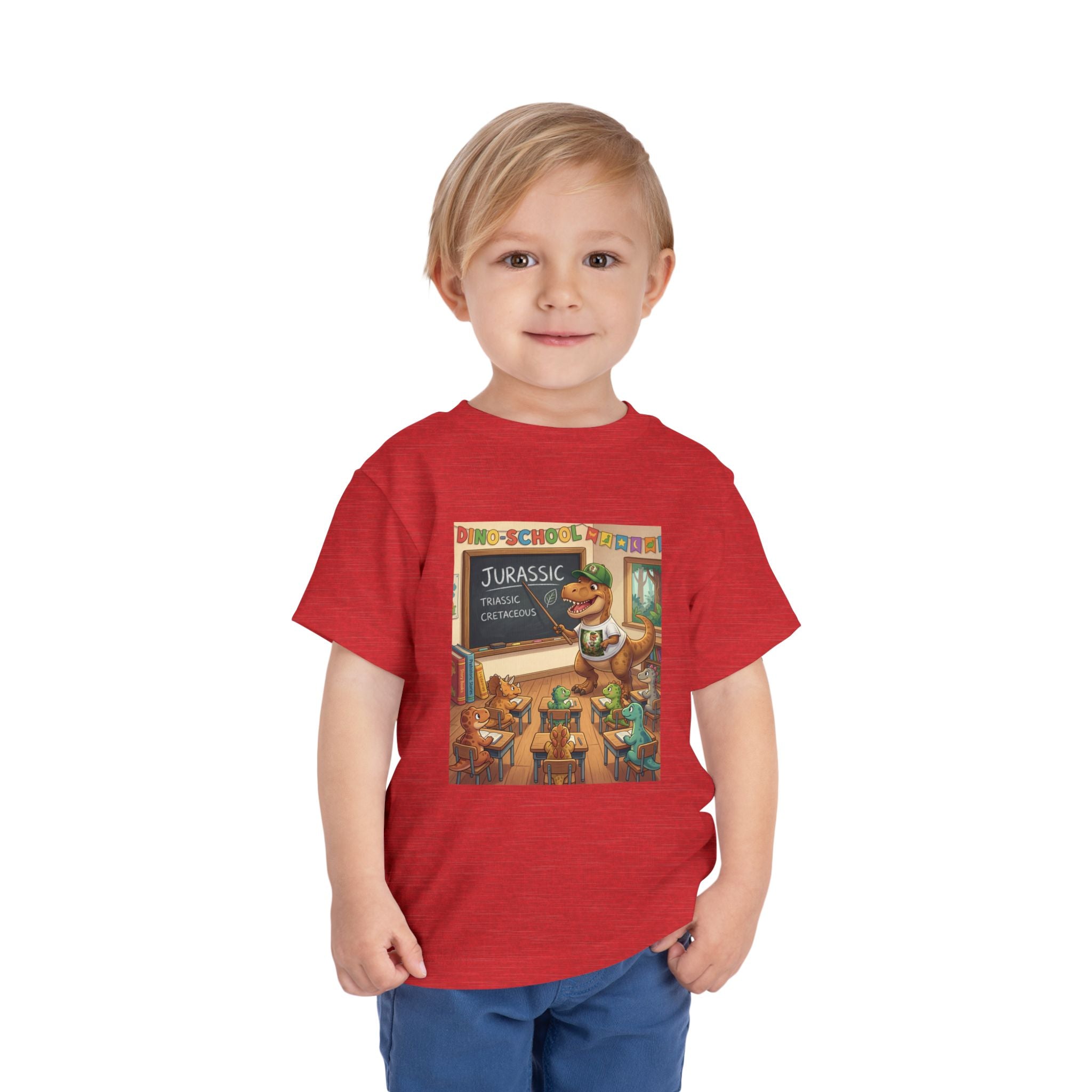 Ernest T-Rex Teacher Toddler Tee