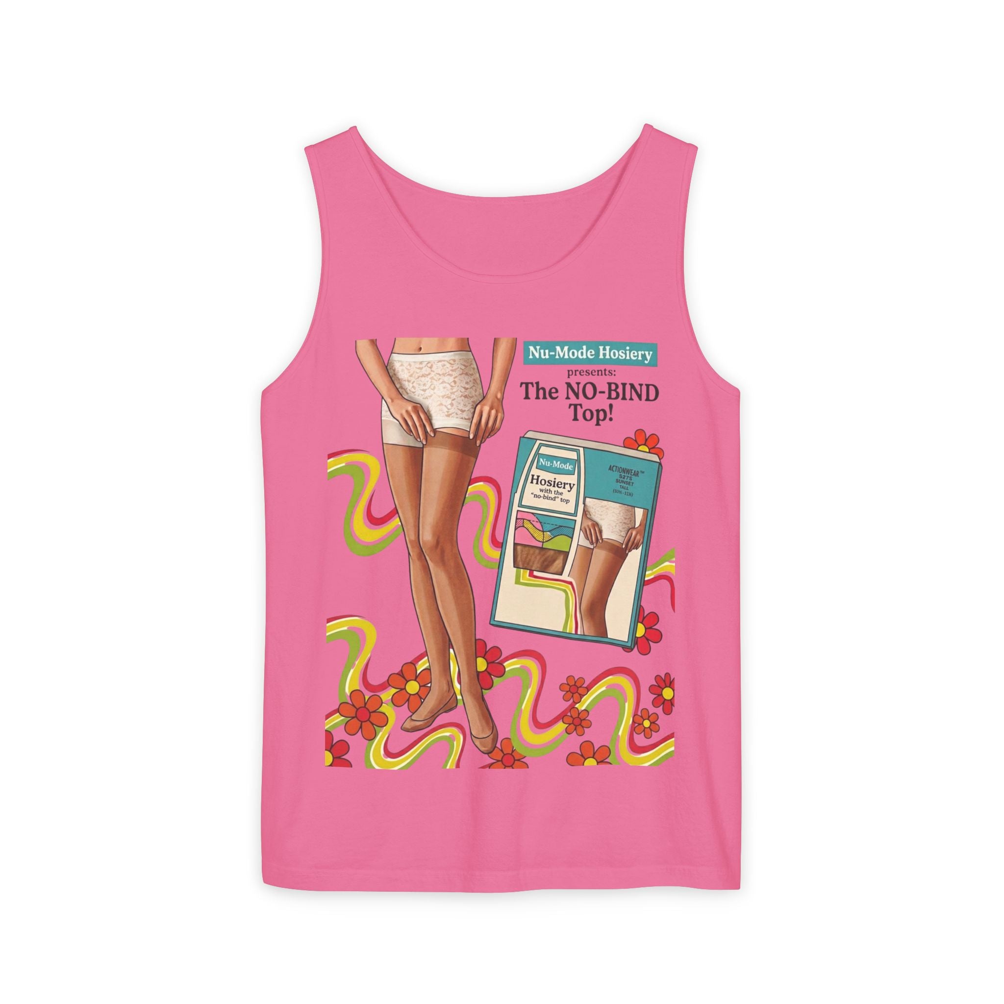 Unisex Vintage Lingerie Ad Tank Top