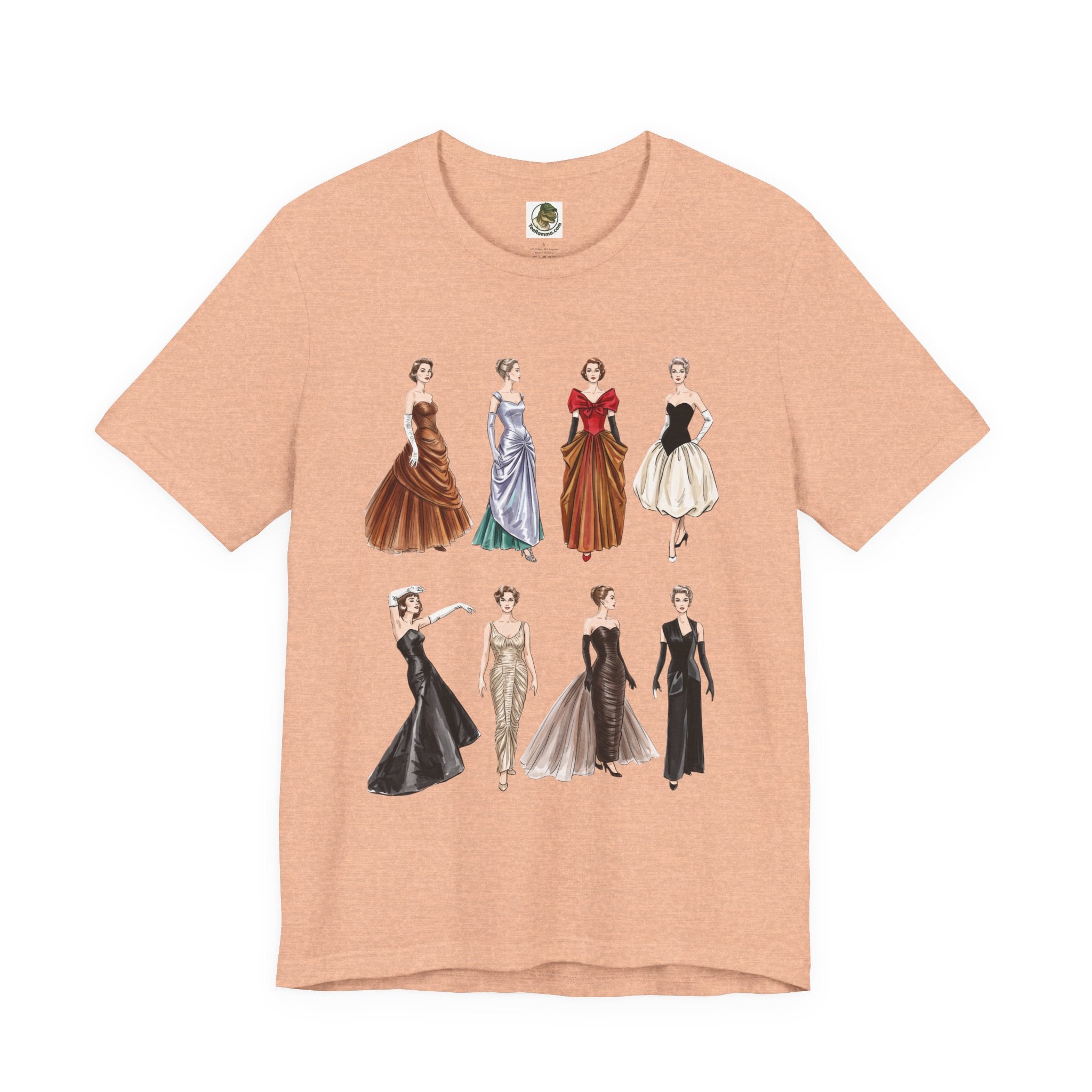 Vintage Fashion Ladies 'Charles James' Graphic Tee