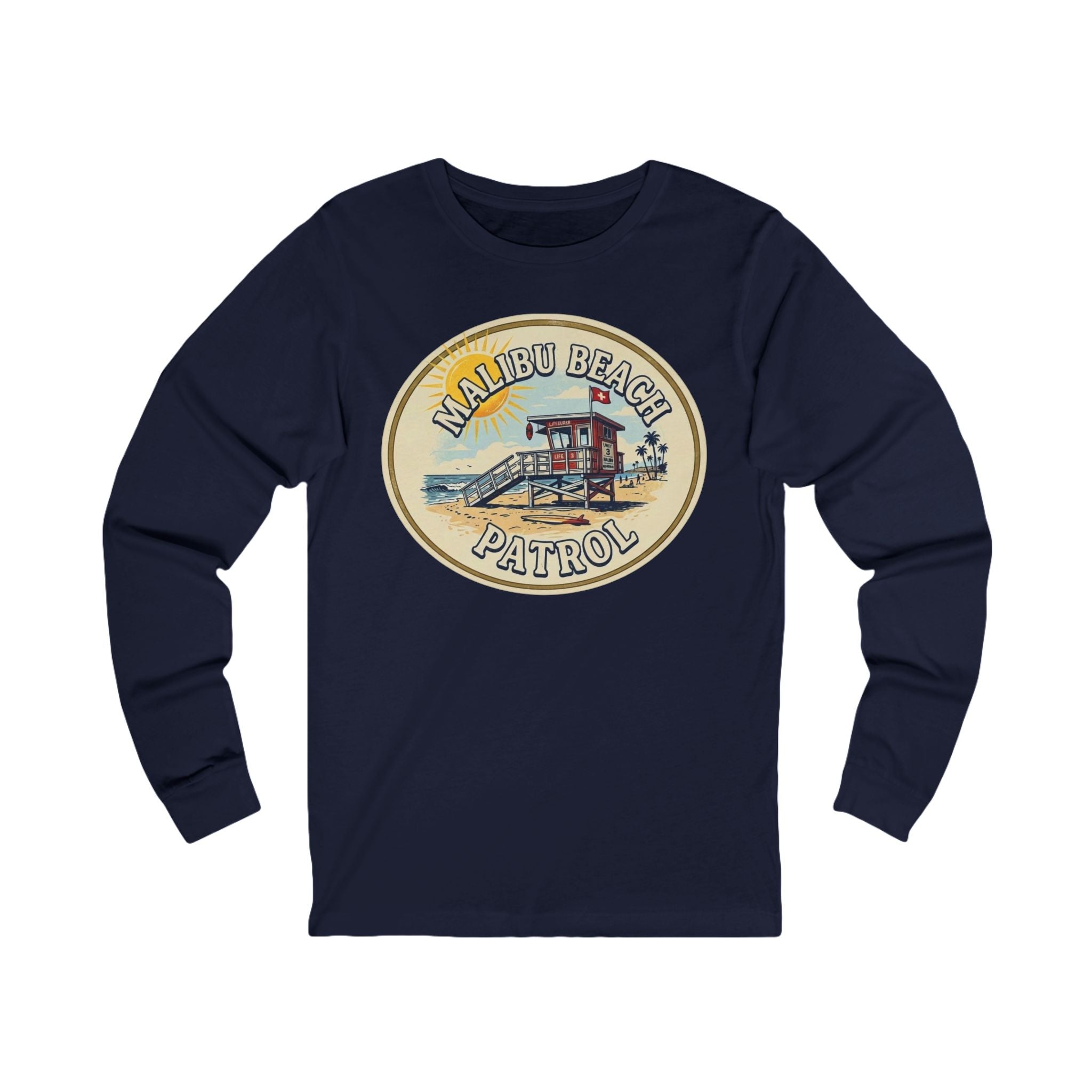 Malibu Beach Patrol Long Sleeve Tee