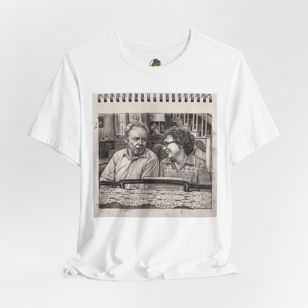 Those Were the Days Sketchbook Tee