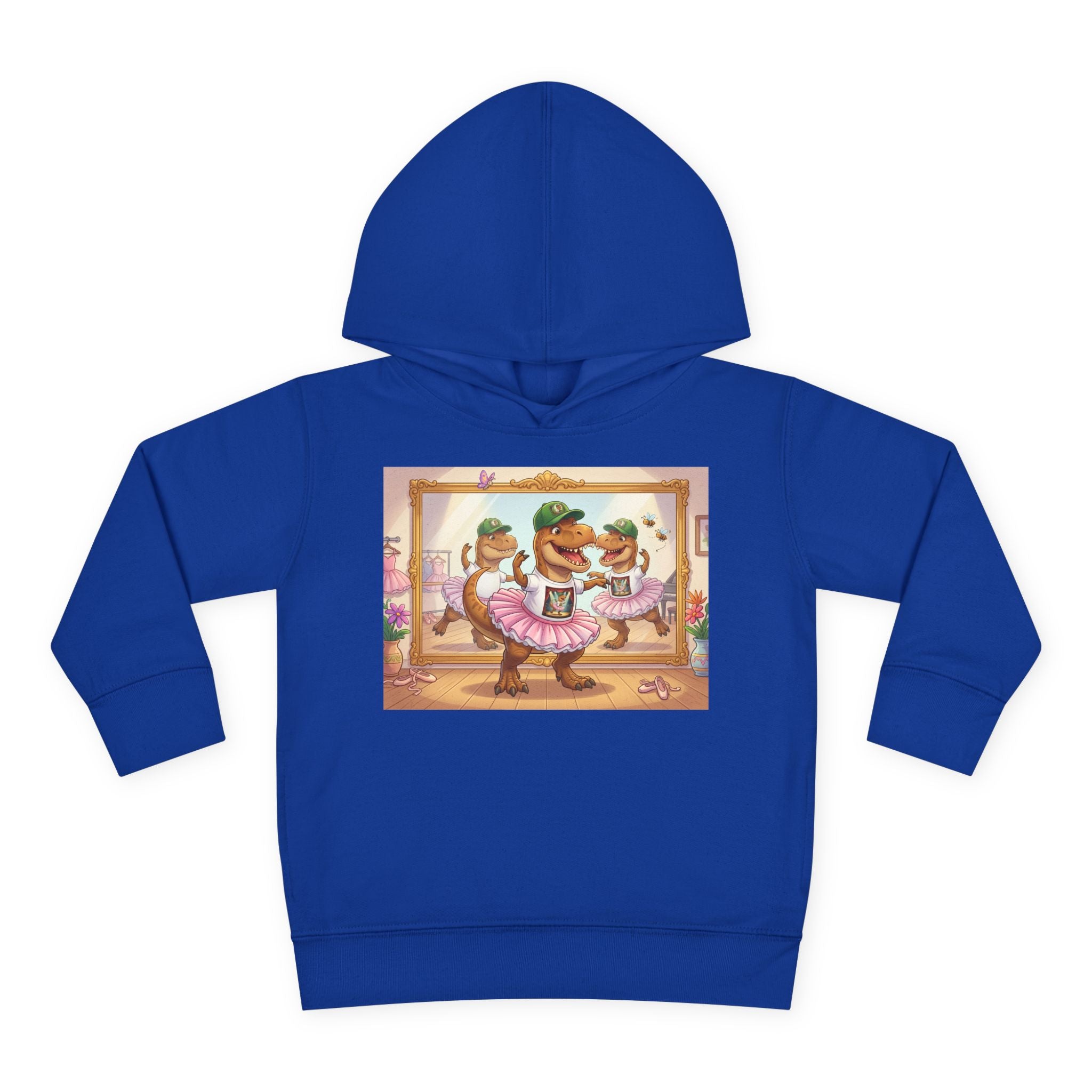 Ernest T. Rex Ballerina Toddler Hoodie