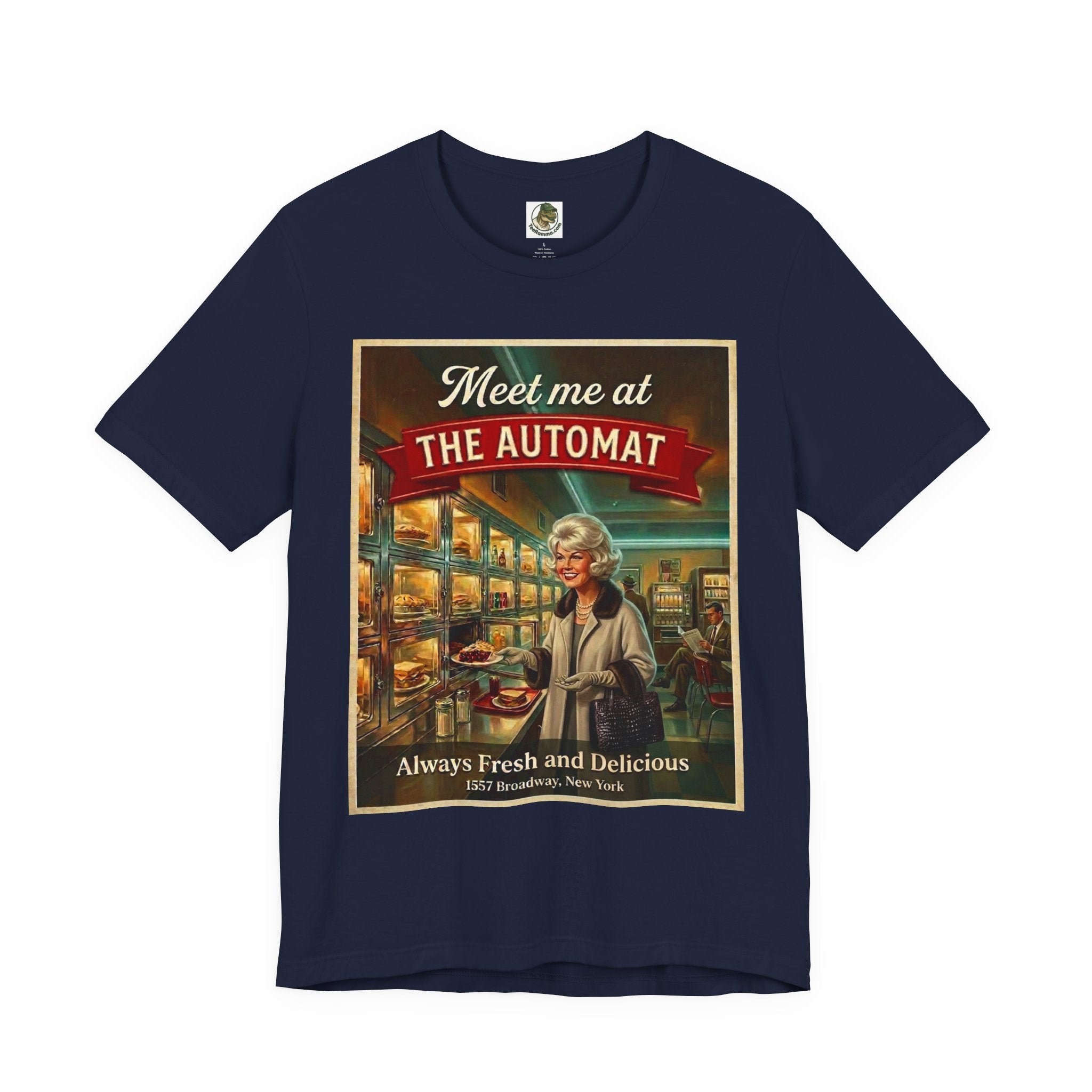 Meet Me at the Automat Retro Tee