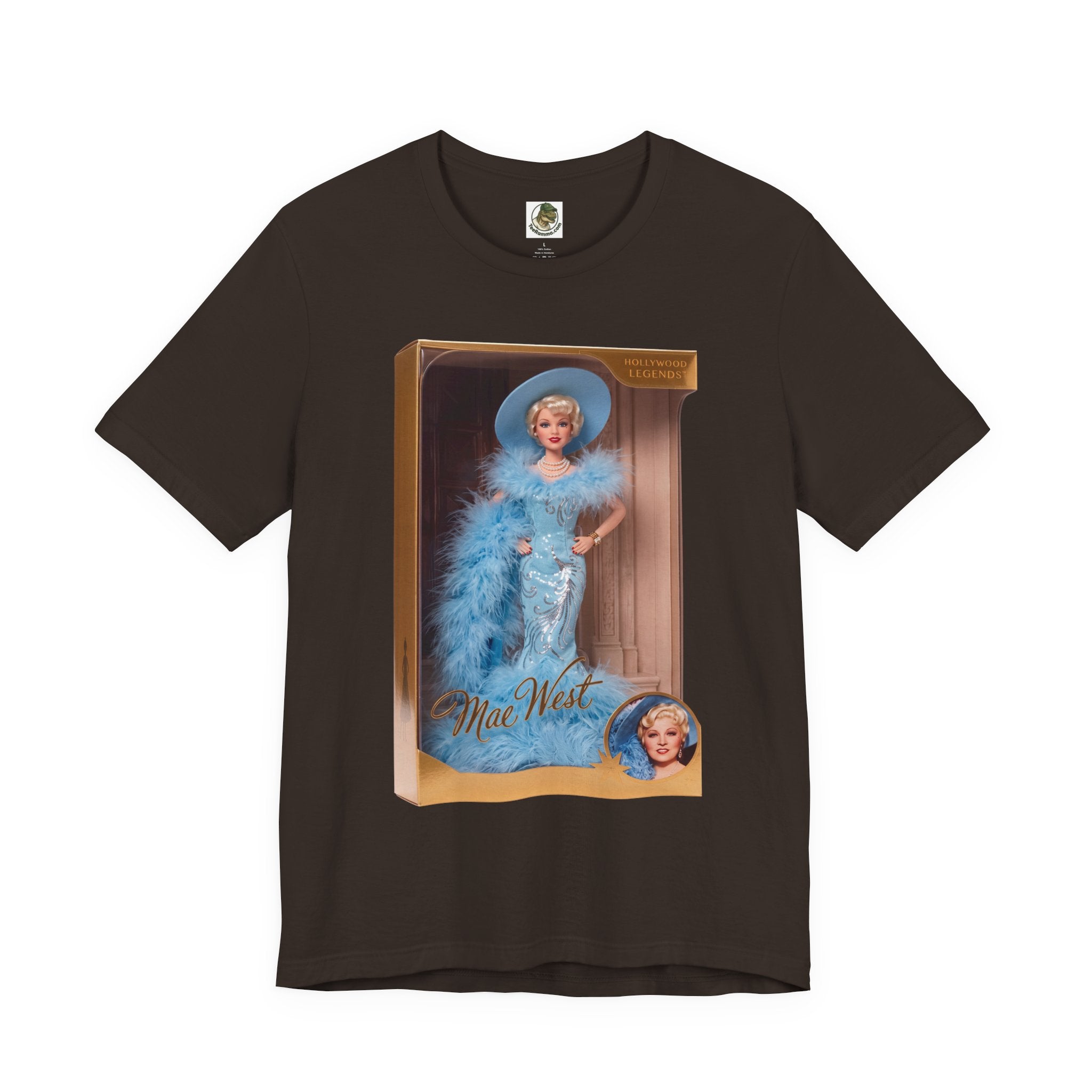 Mae West Vintage Fashion Doll Graphic Tee