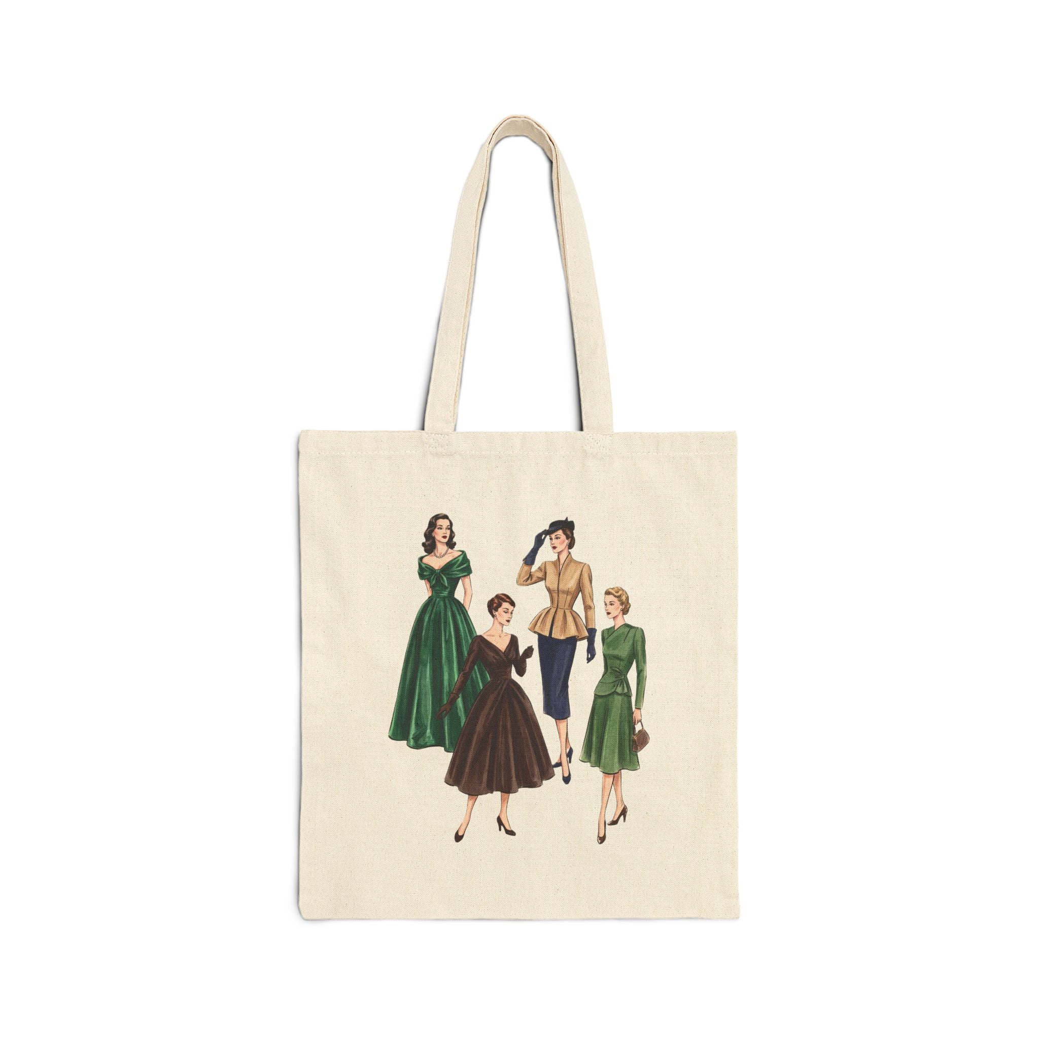 Vintage Ladies Fashion 'New Look' Canvas Tote Bag