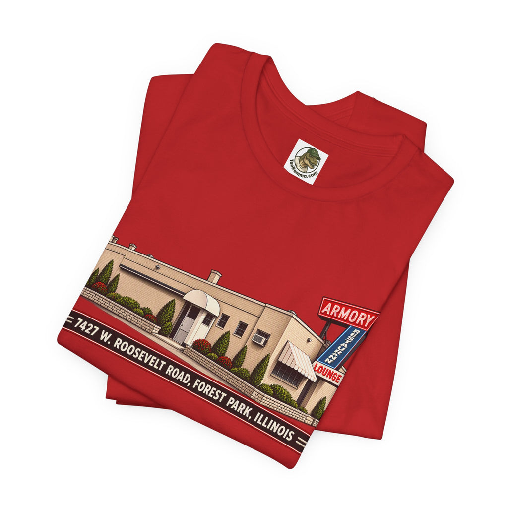 Armory Lounge Retro Restaurant Tee
