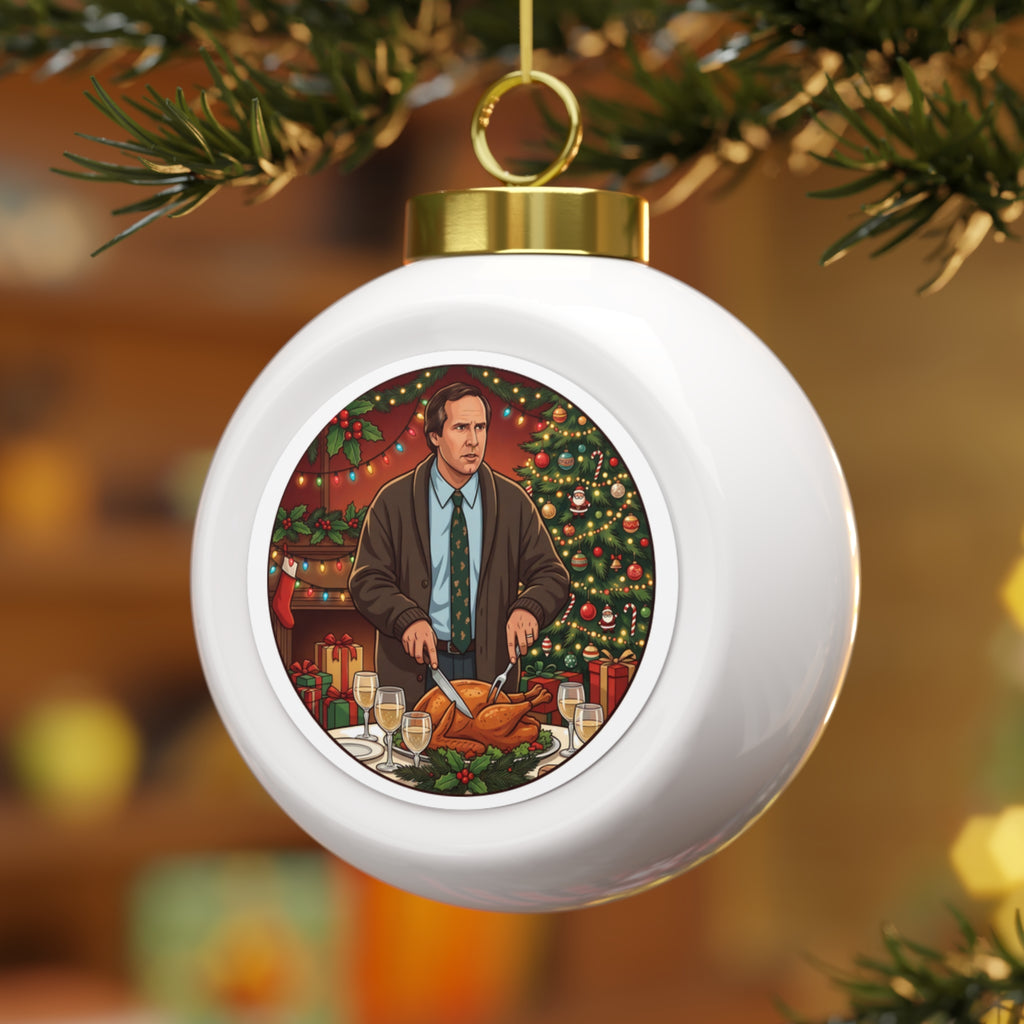 'A Very Big Treat' Christmas Tree Ball Ornament
