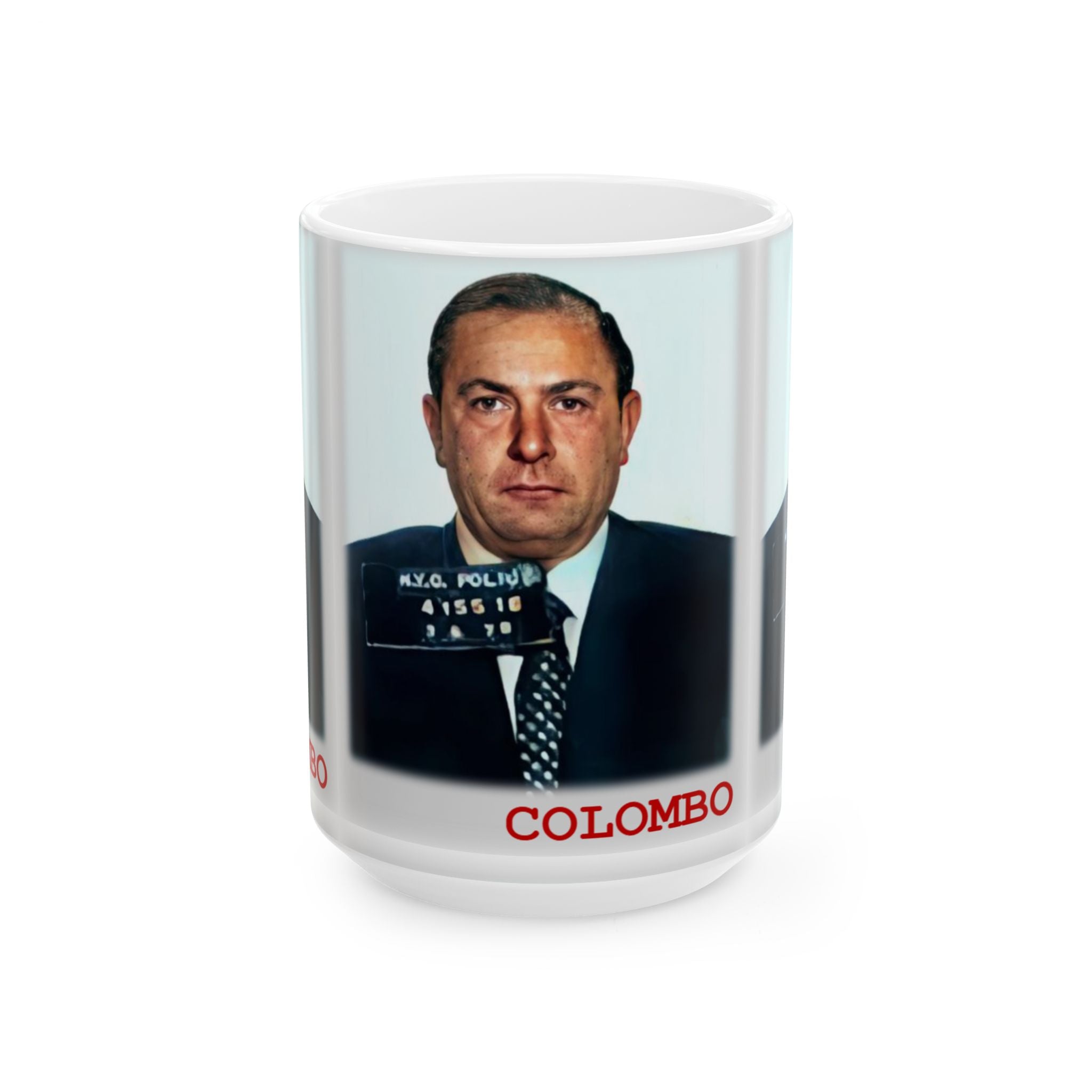MUGshot: Frank Colombo Ceramic Coffee Cup (15 oz)