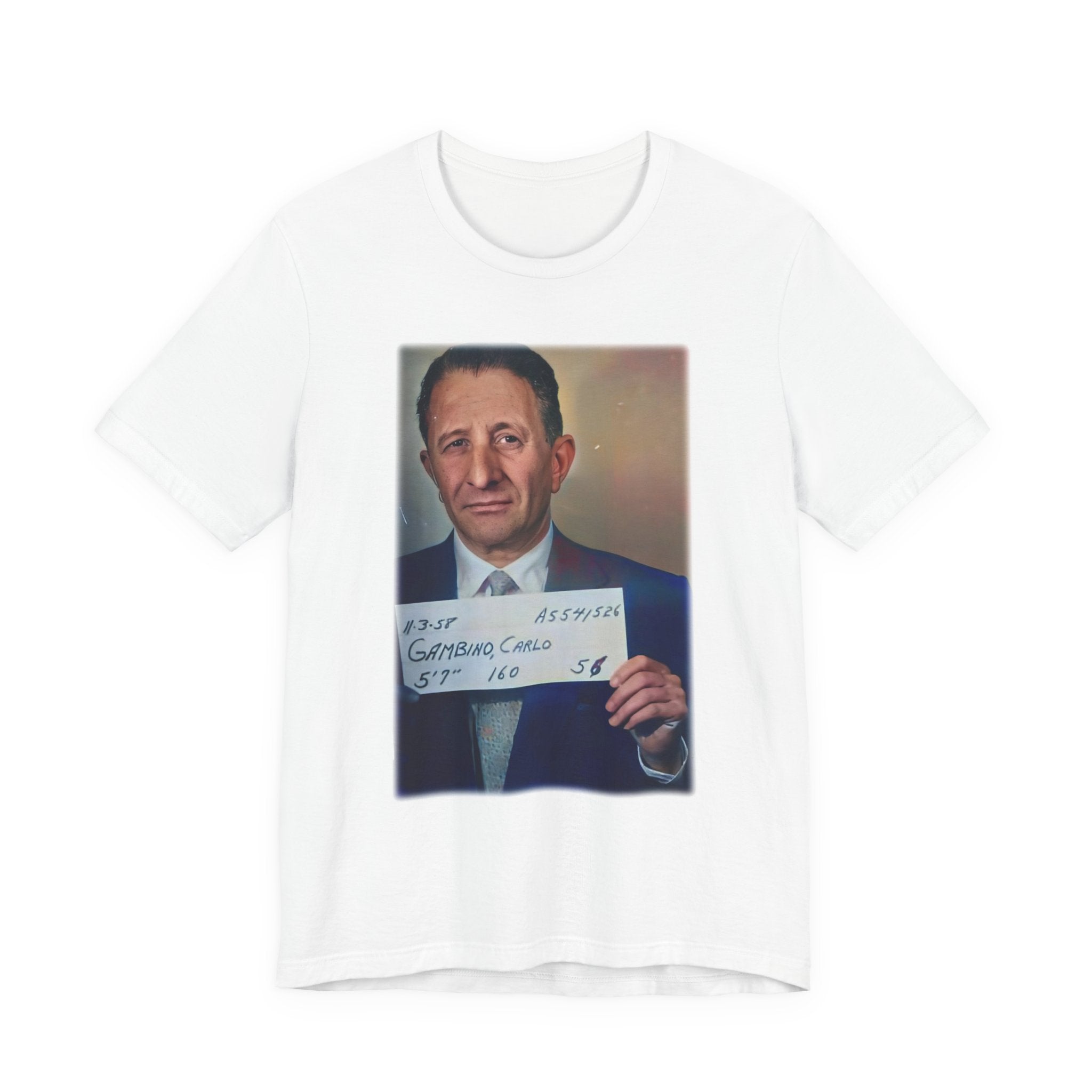 Mugshot: Carlo Gambino Tee
