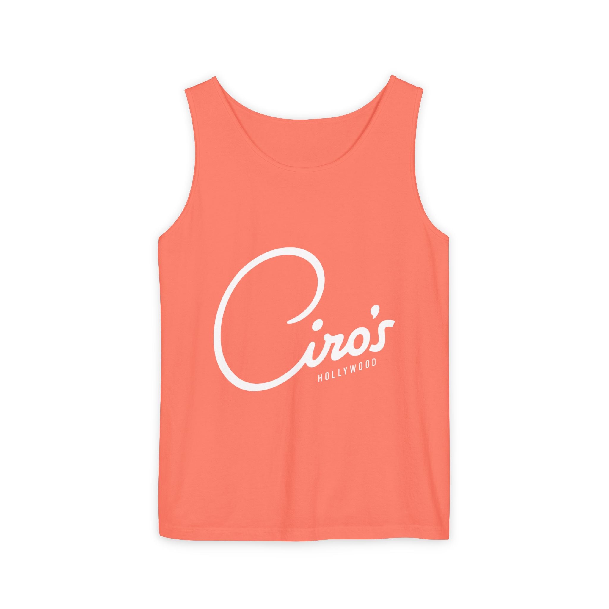 Vintage Ciro's Restaurant Tank