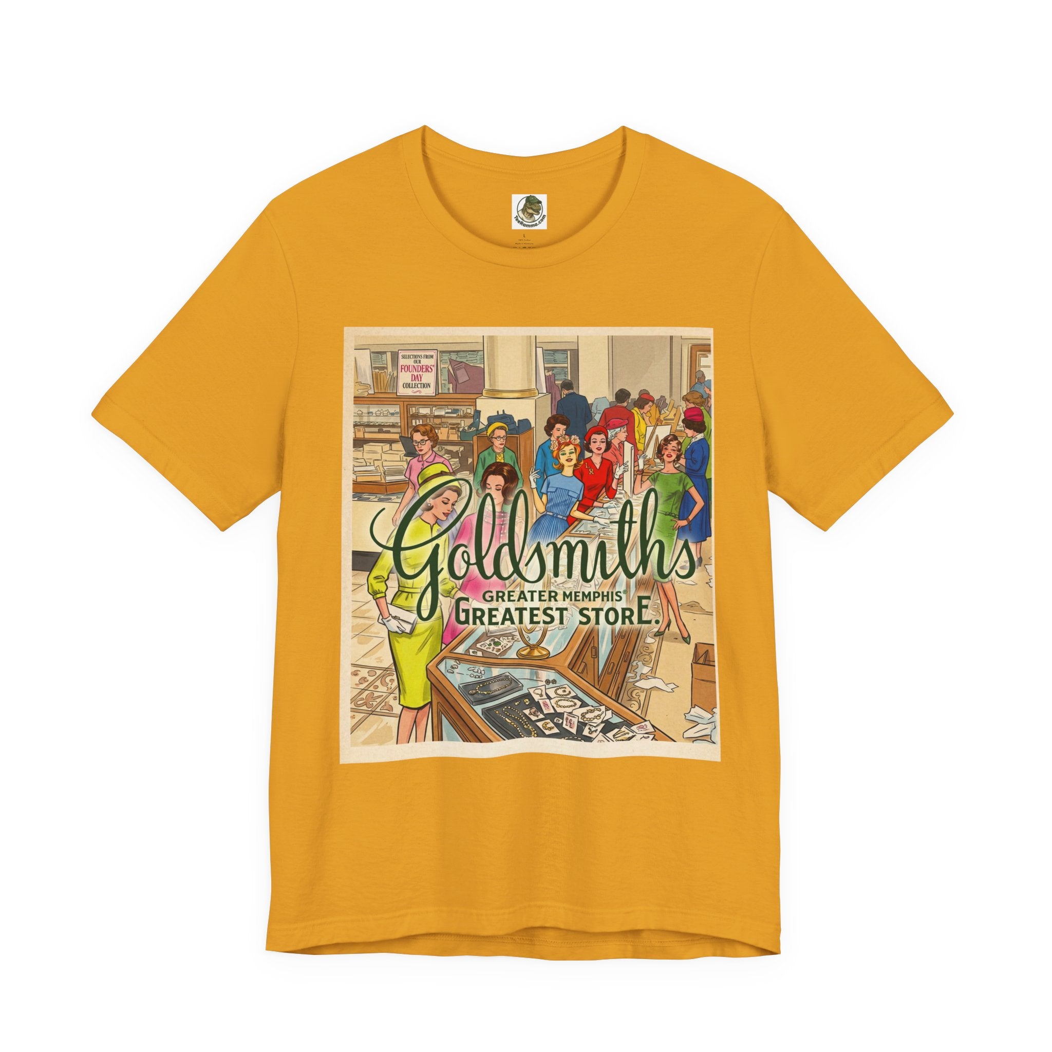 Unisex 'Goldsmiths Department Store' Vintage Advertisement T‑Shirt
