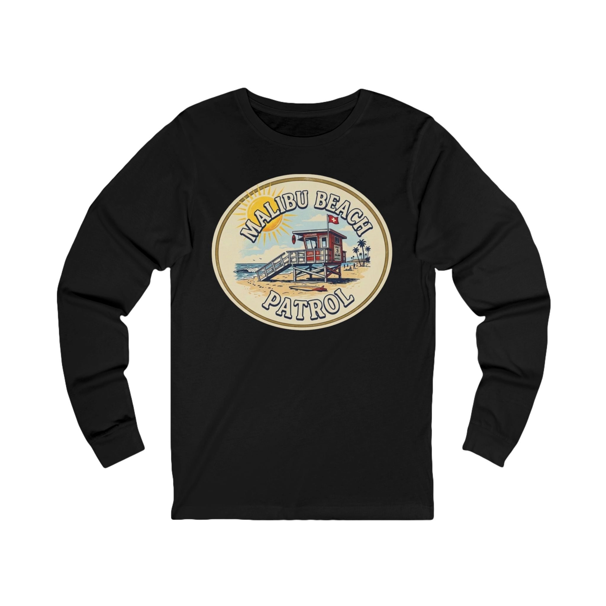 Malibu Beach Patrol Long Sleeve Tee