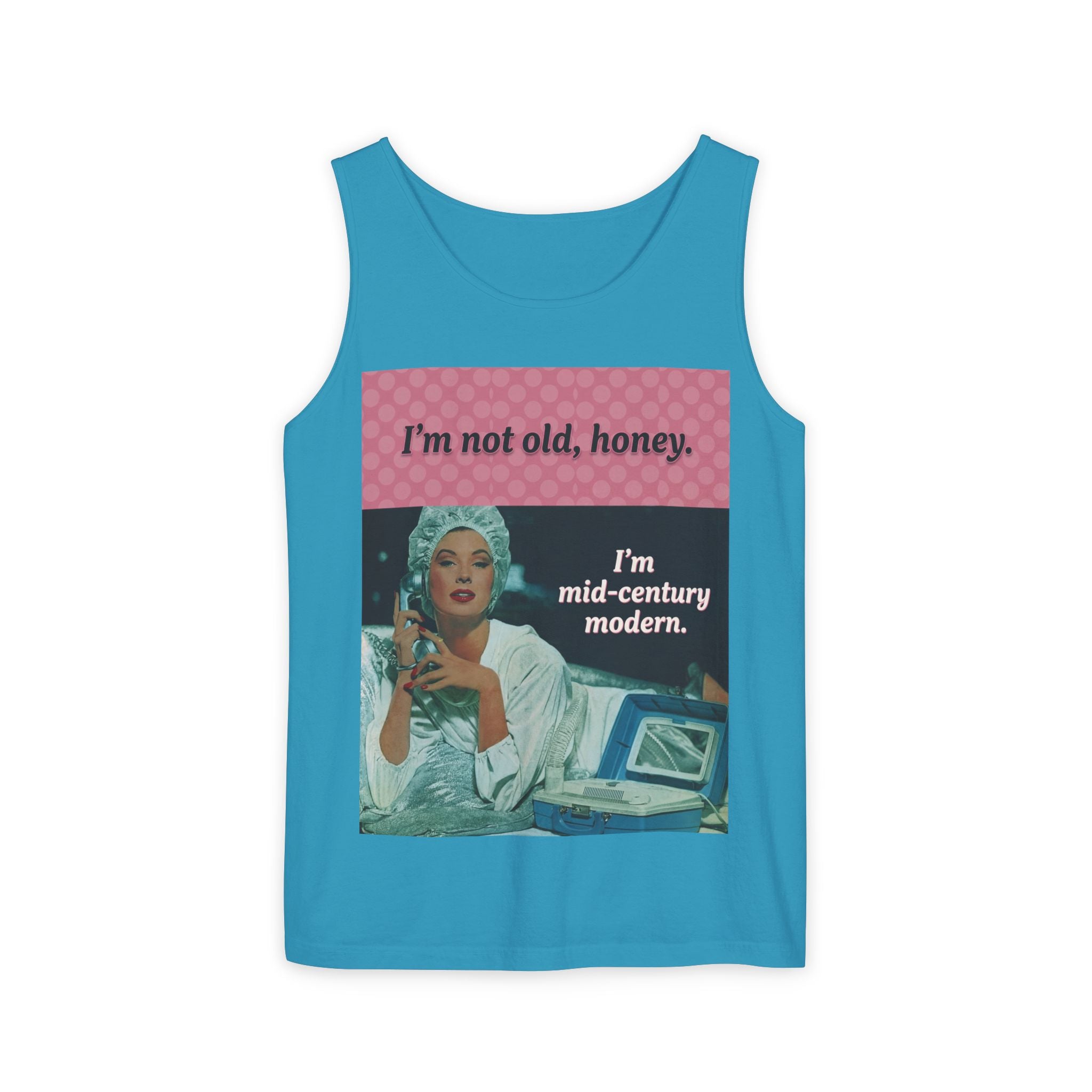 Unisex Mid-Century Modern Retro Tank Top