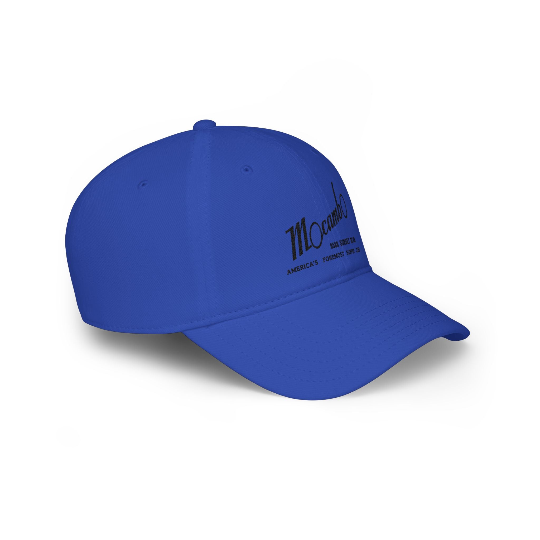 Vintage Mocambo Supper Club Embroidered Low Profile Baseball Cap