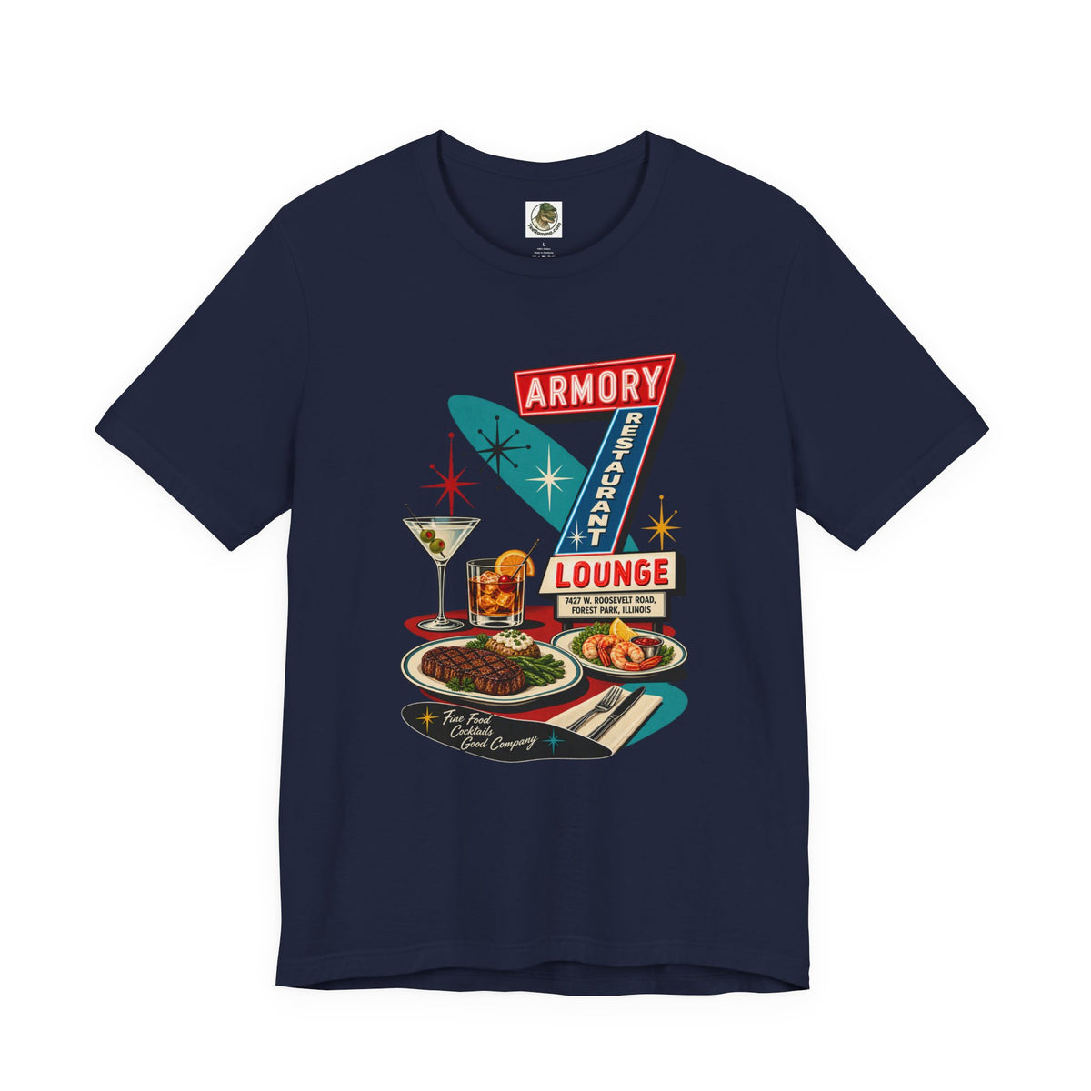Armory Lounge Retro Diner Tee
