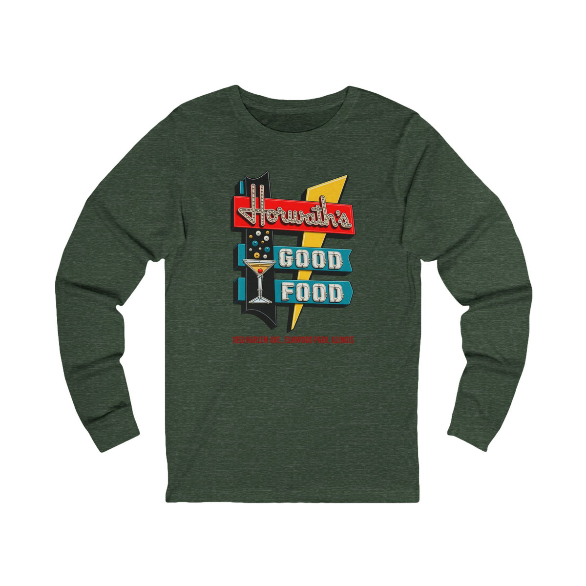 Horwath's Good Food Retro Diner Long Sleeve Tee
