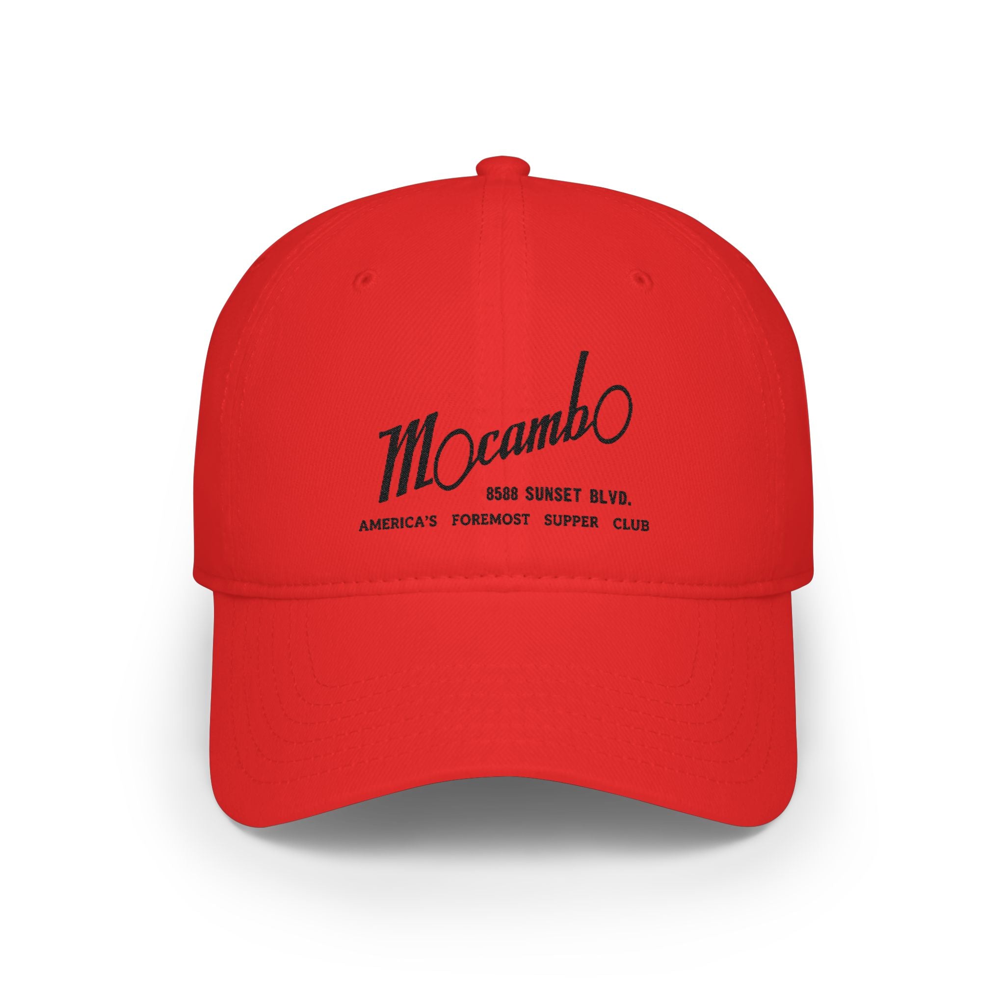 Vintage Mocambo Supper Club Embroidered Low Profile Baseball Cap