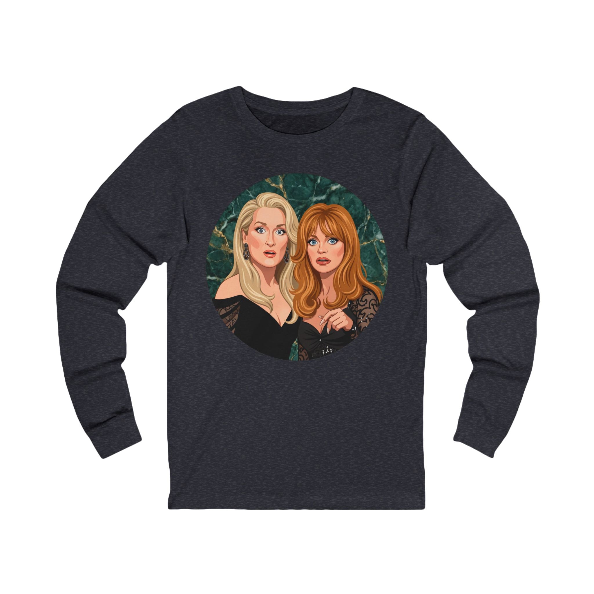 Unisex Frenemies Long Sleeve Cotton T-Shirt