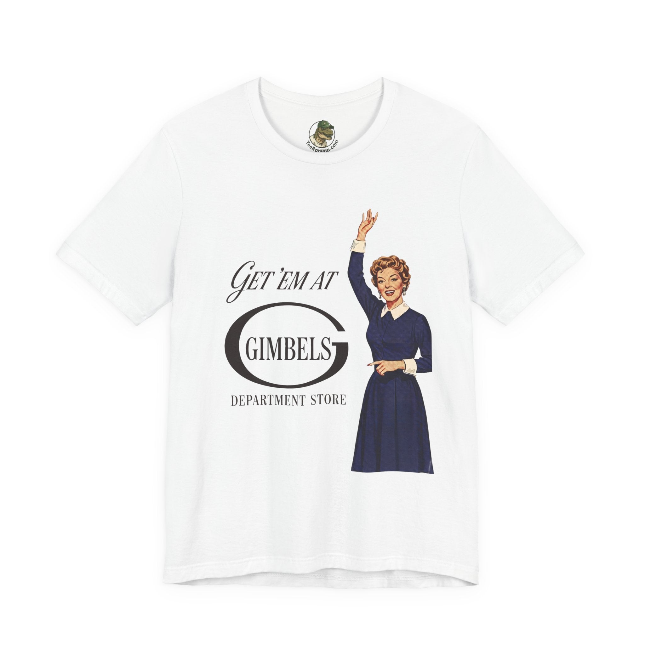 Unisex Vintage 'Get 'Em at Gimbels' T-Shirt