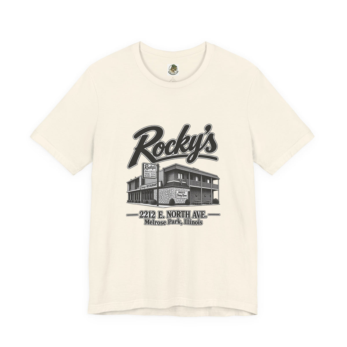 Rocky’s Diner Vintage Melrose Park Diner Tee