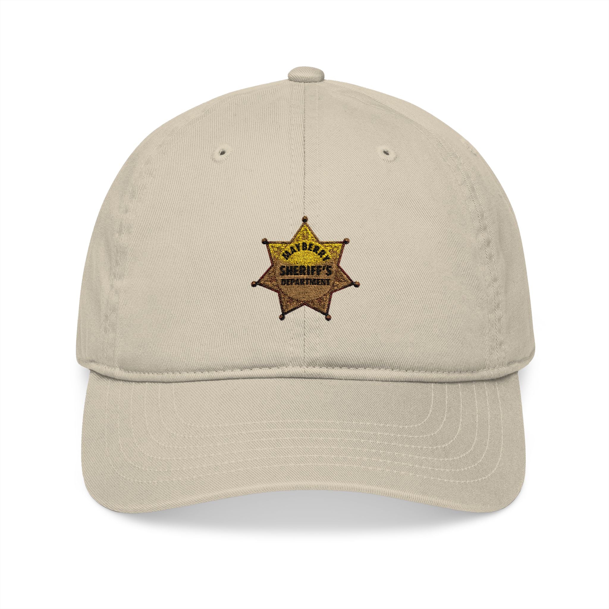 Embroidered Sheriff Star Baseball Cap