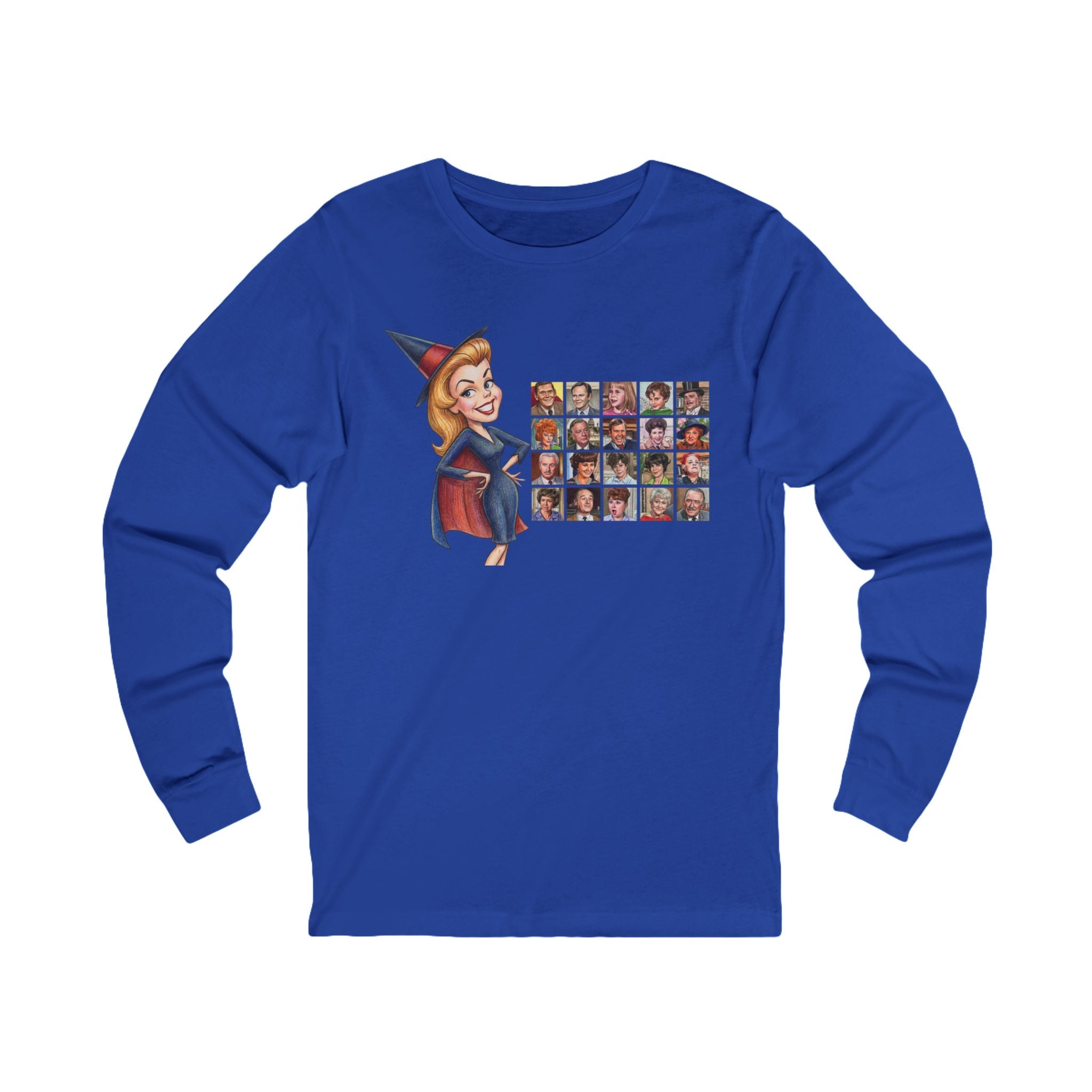 Unisex "Witch Family" Collage Long Sleeve Tee